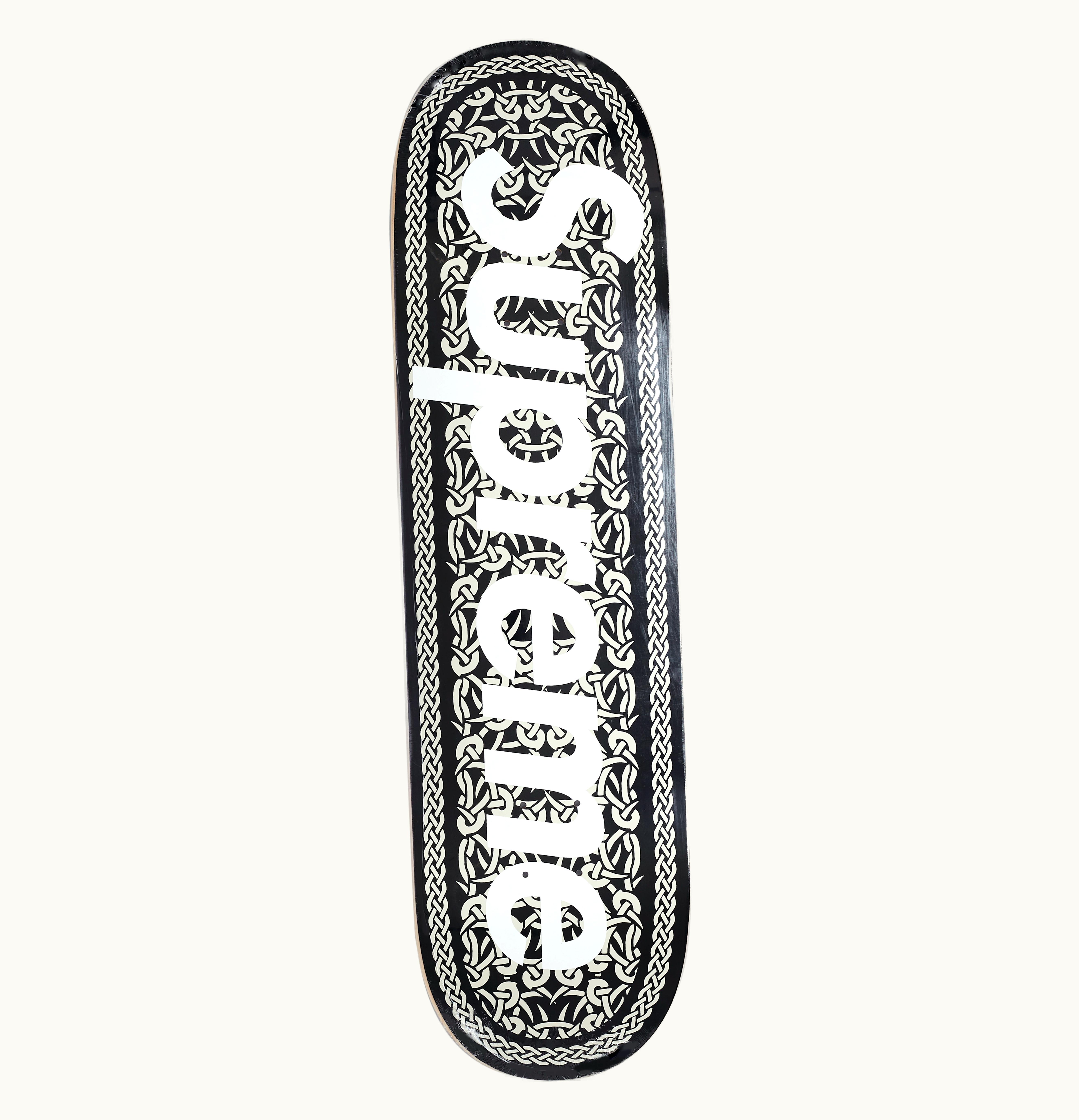 Supreme Supreme Celtic Knot Skateboard Deck Black