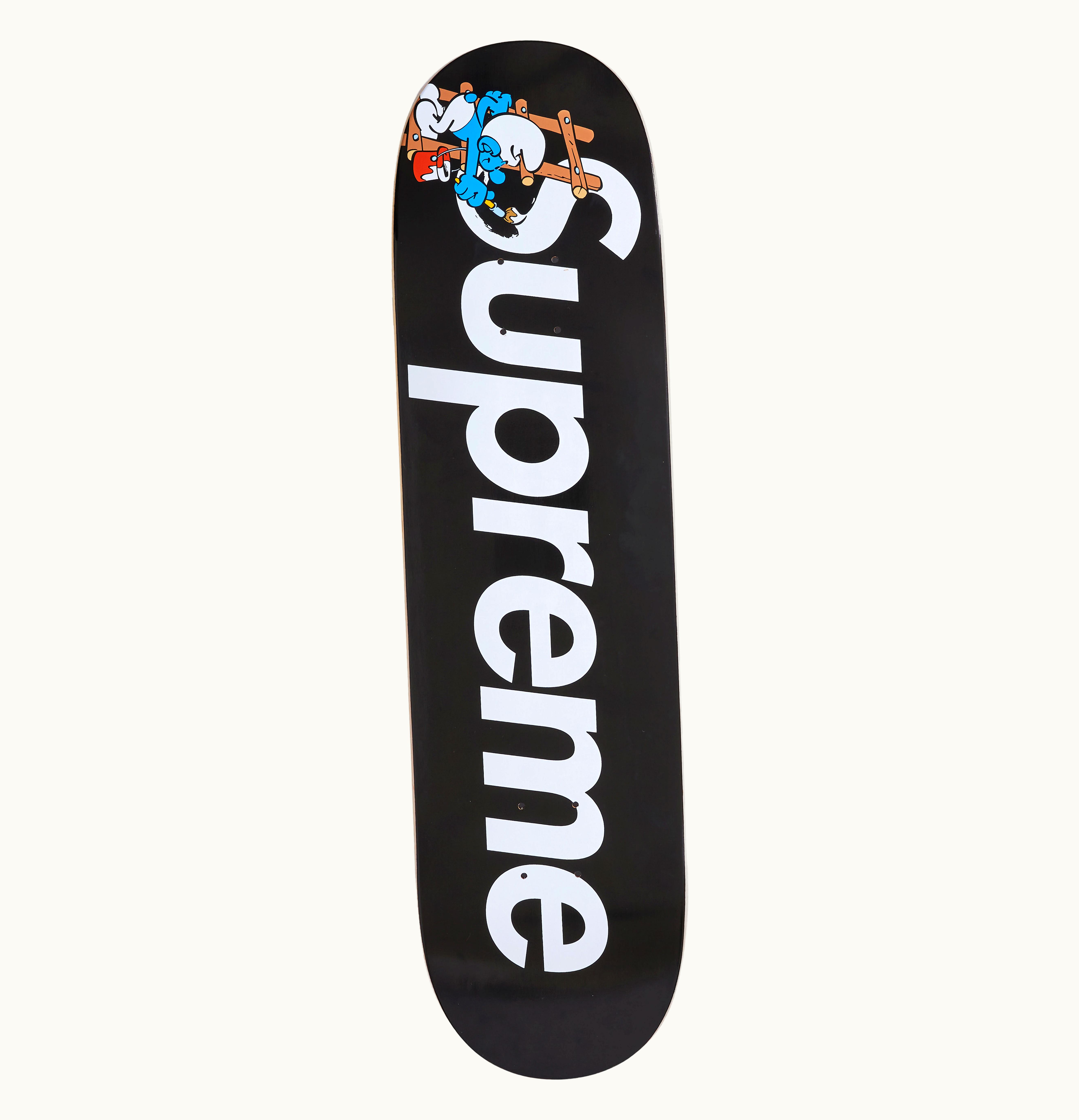 Supreme Supreme Smurfs Skateboard Black