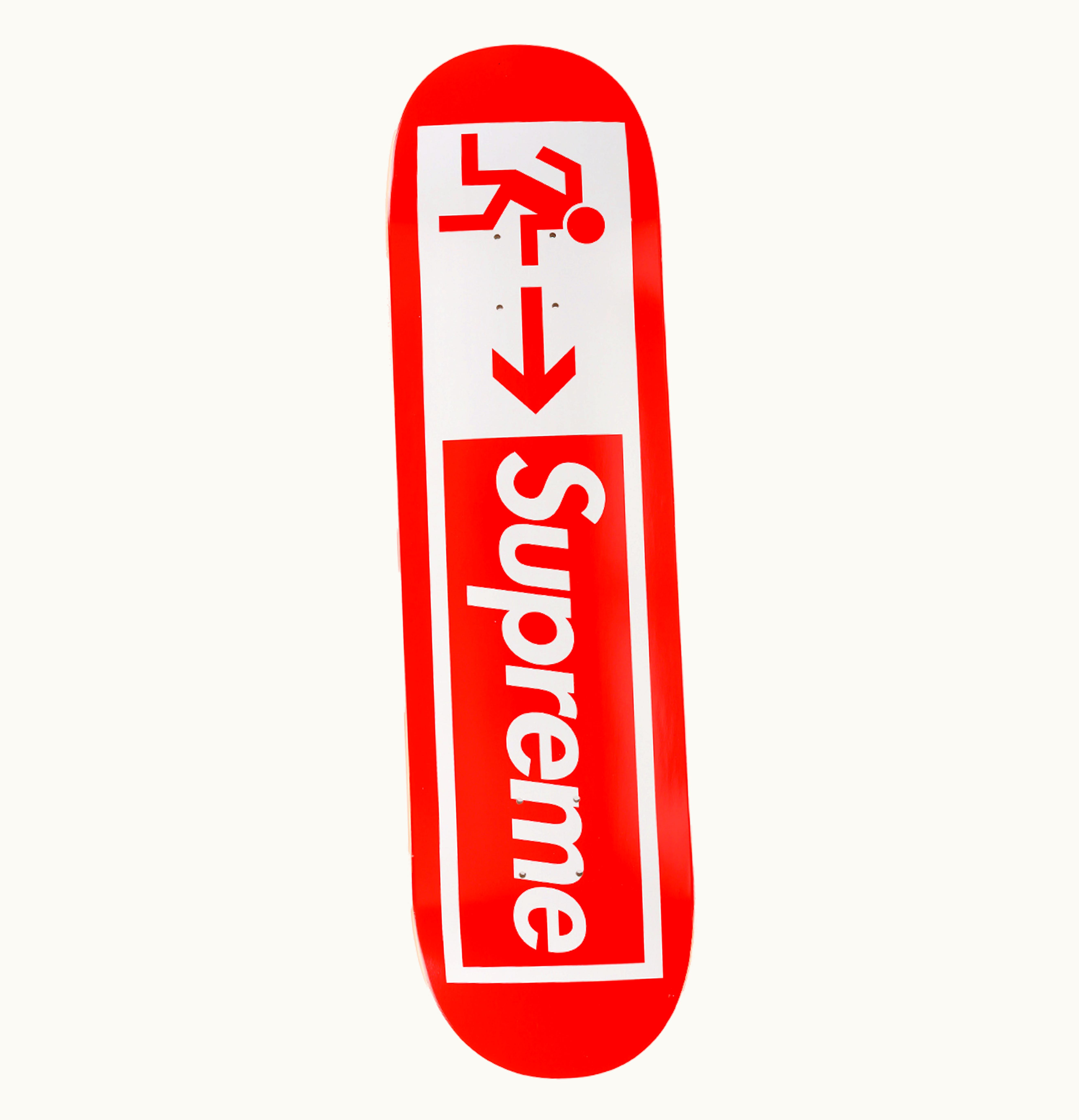 Supreme Supreme Exit Skateboard Deck Red