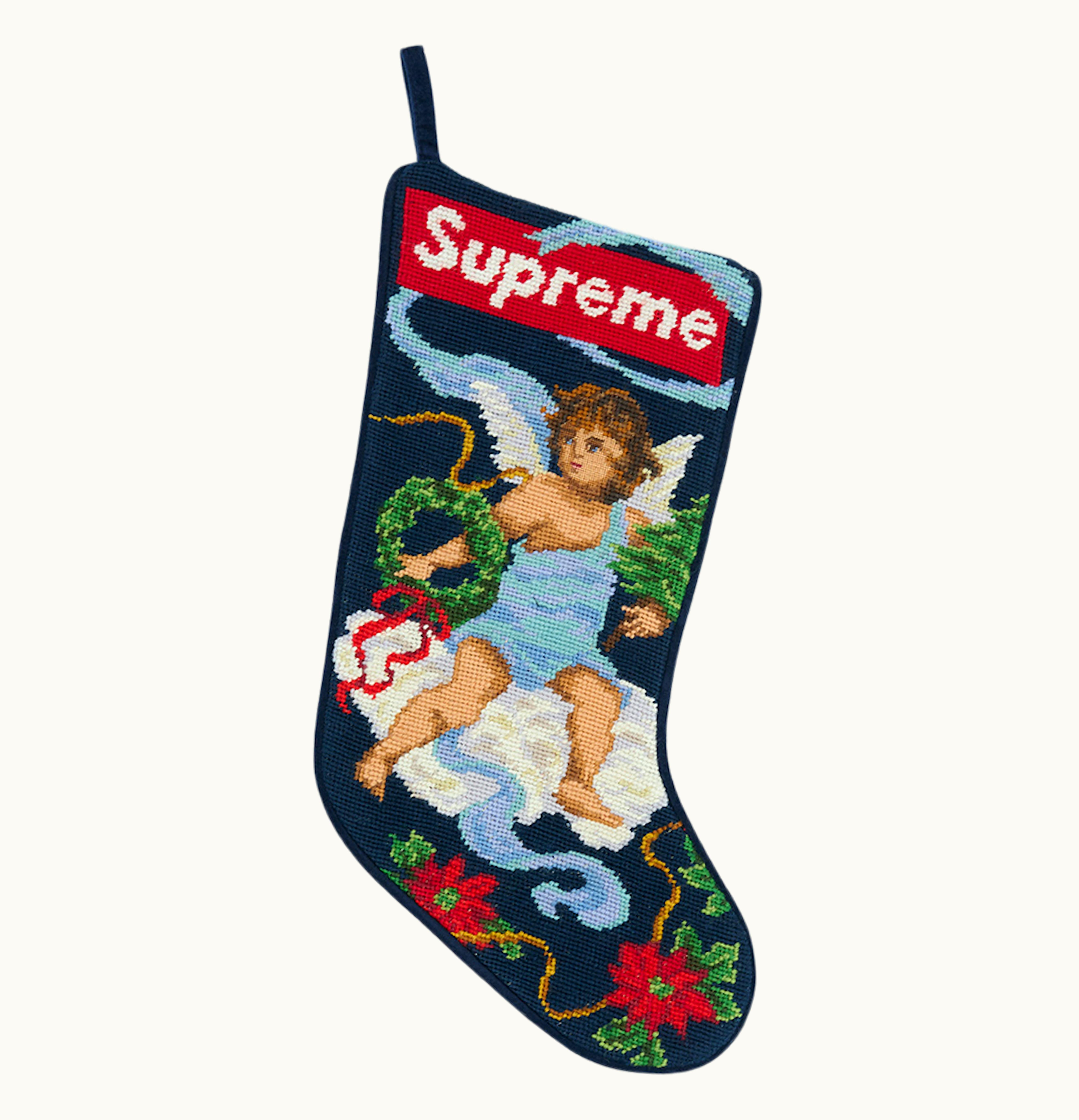 Supreme Supreme Christmas Stocking Blue