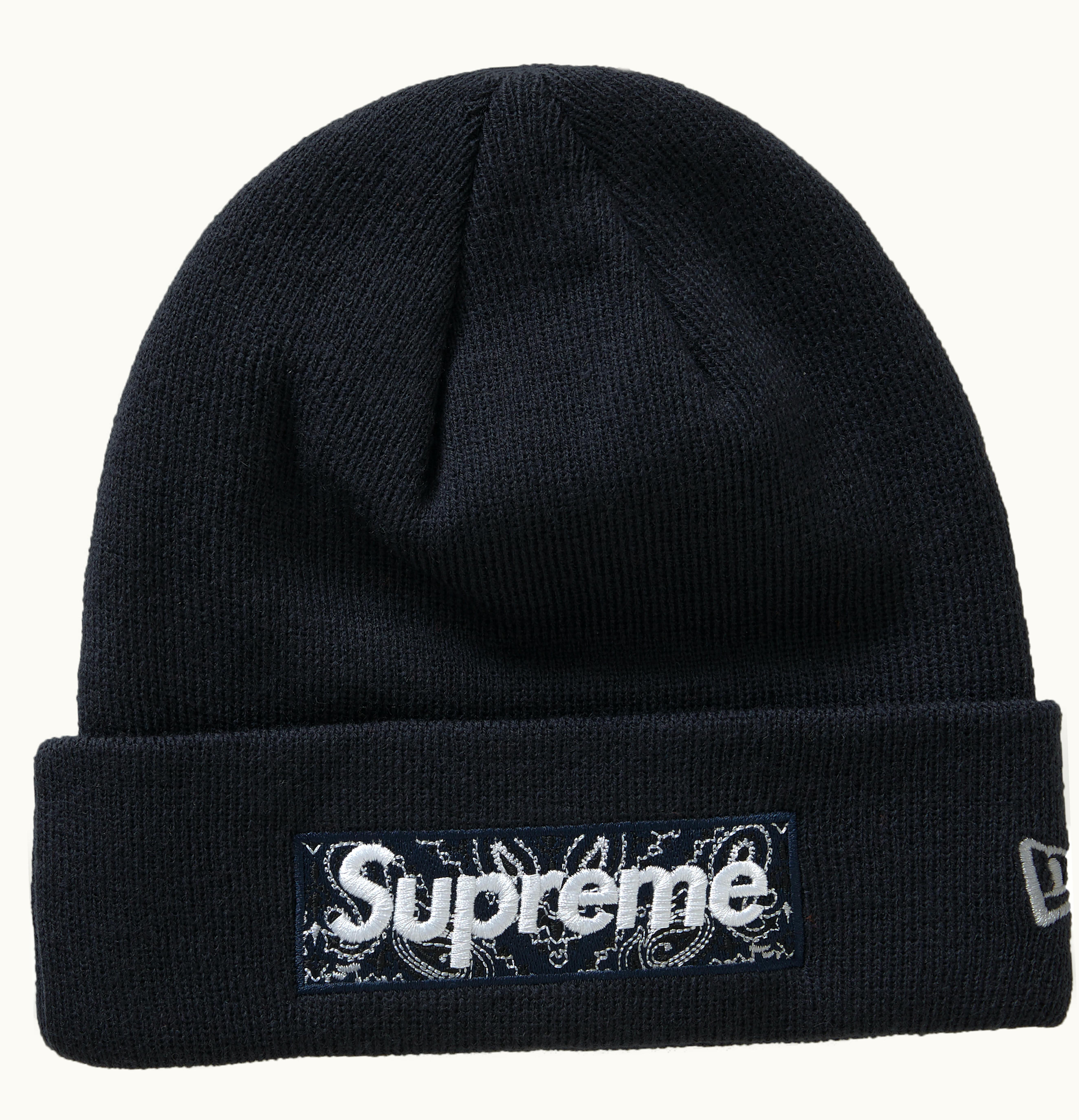 Supreme Supreme New Era Box Logo Beanie Black