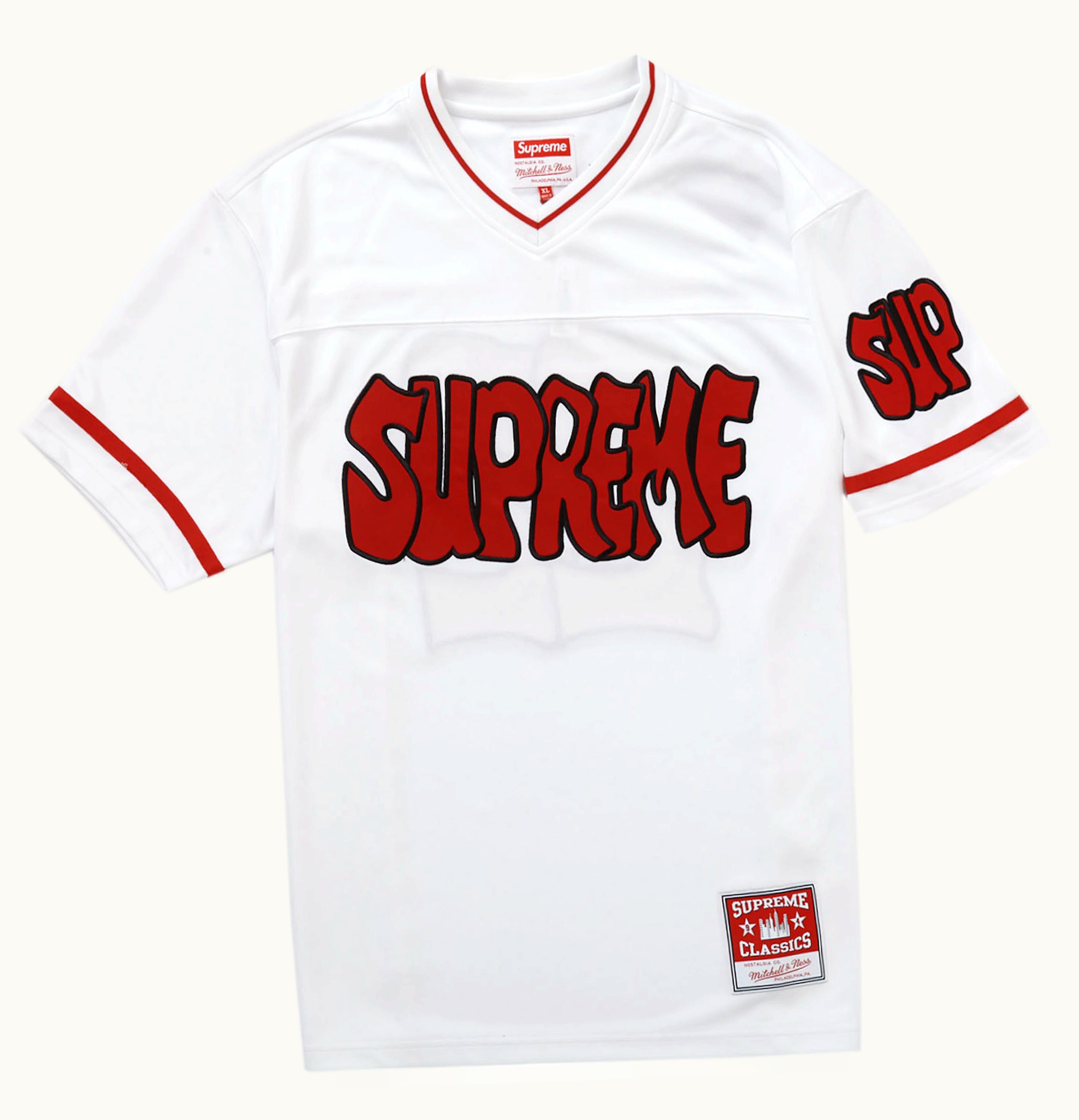 Supreme Supreme Mitchell Ness Football Jersey White