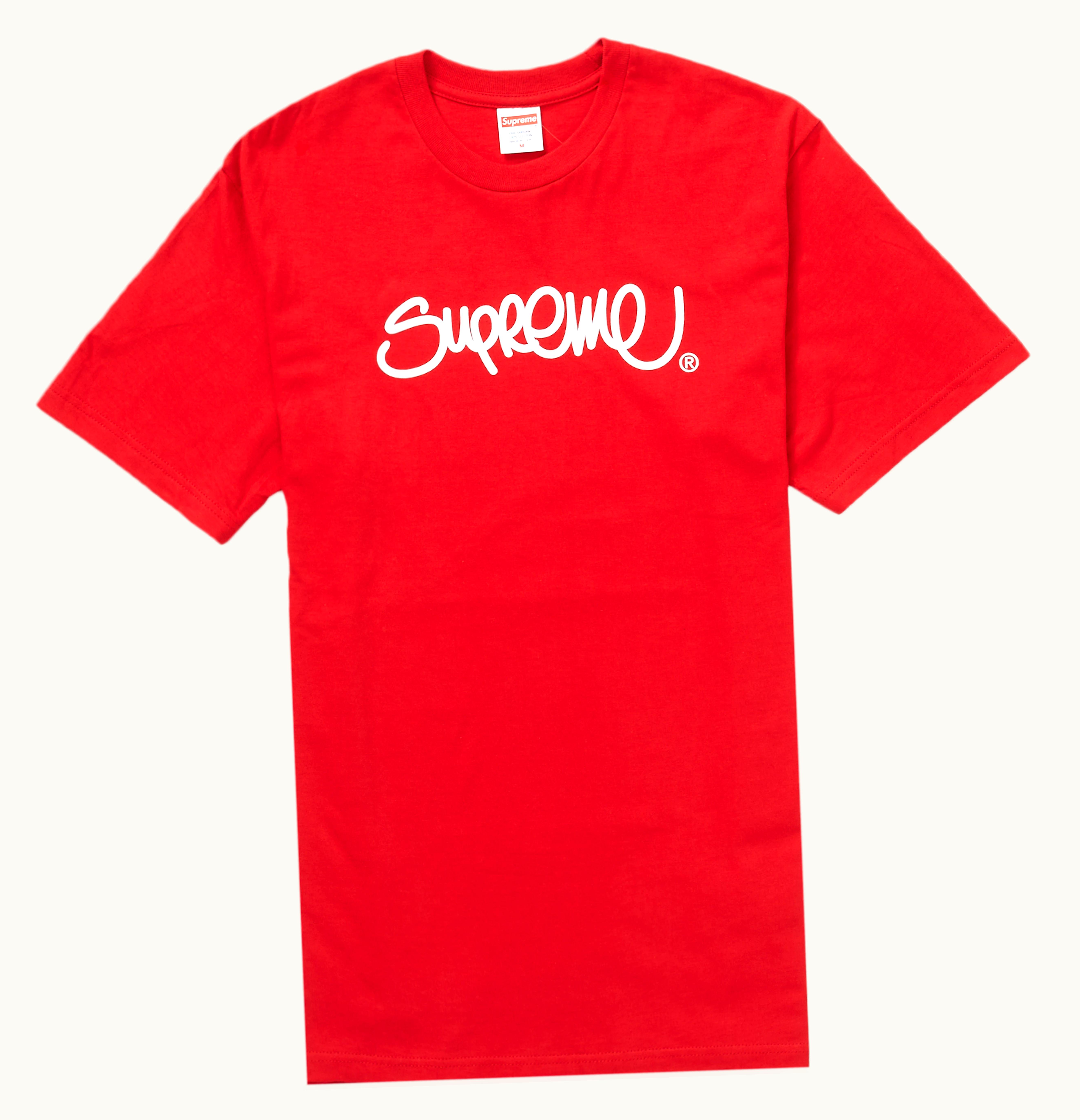 Supreme Supreme Handstyle Tee Red