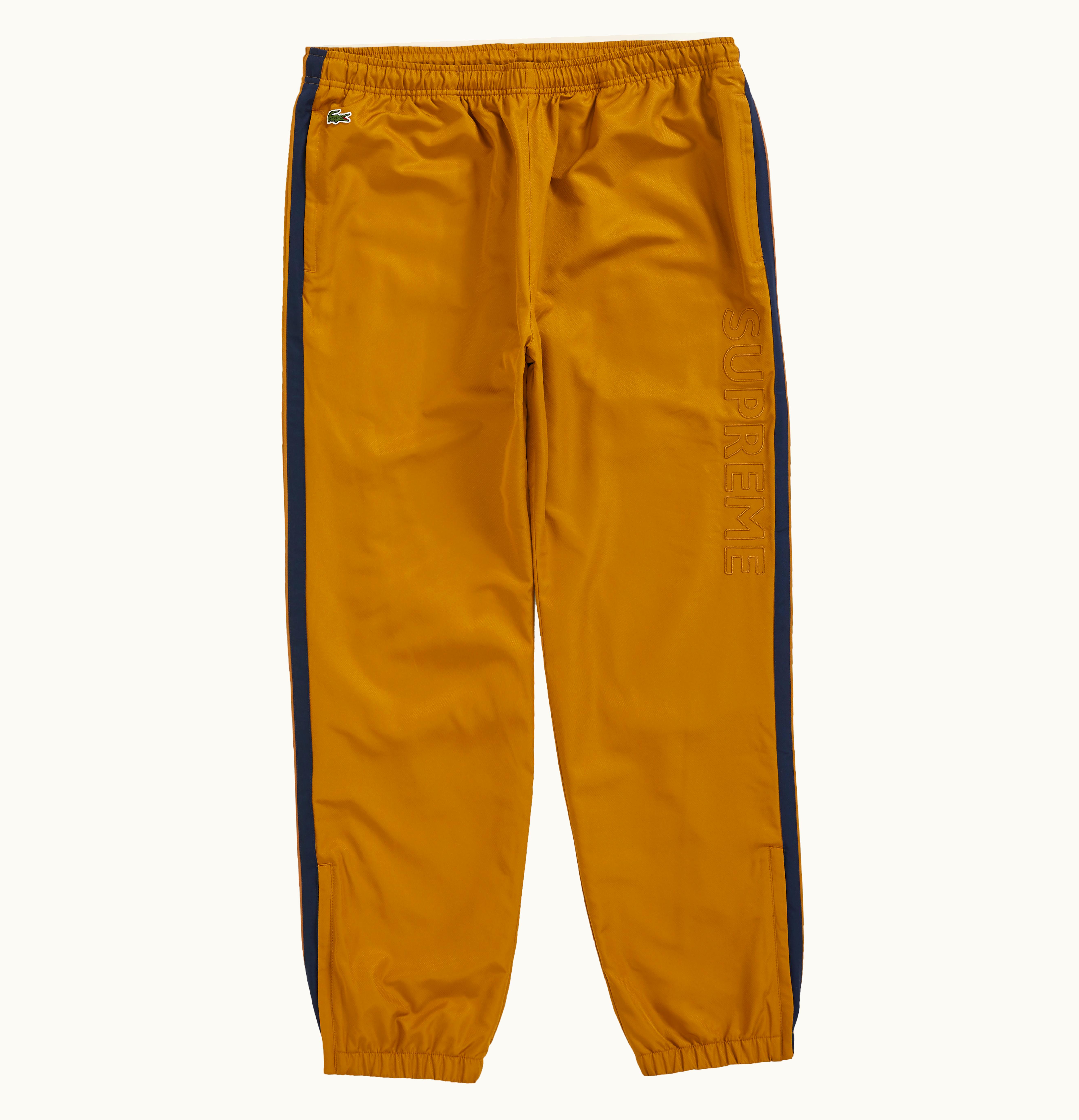 Supreme Supreme LACOSTE Track Pant FW19 Gold