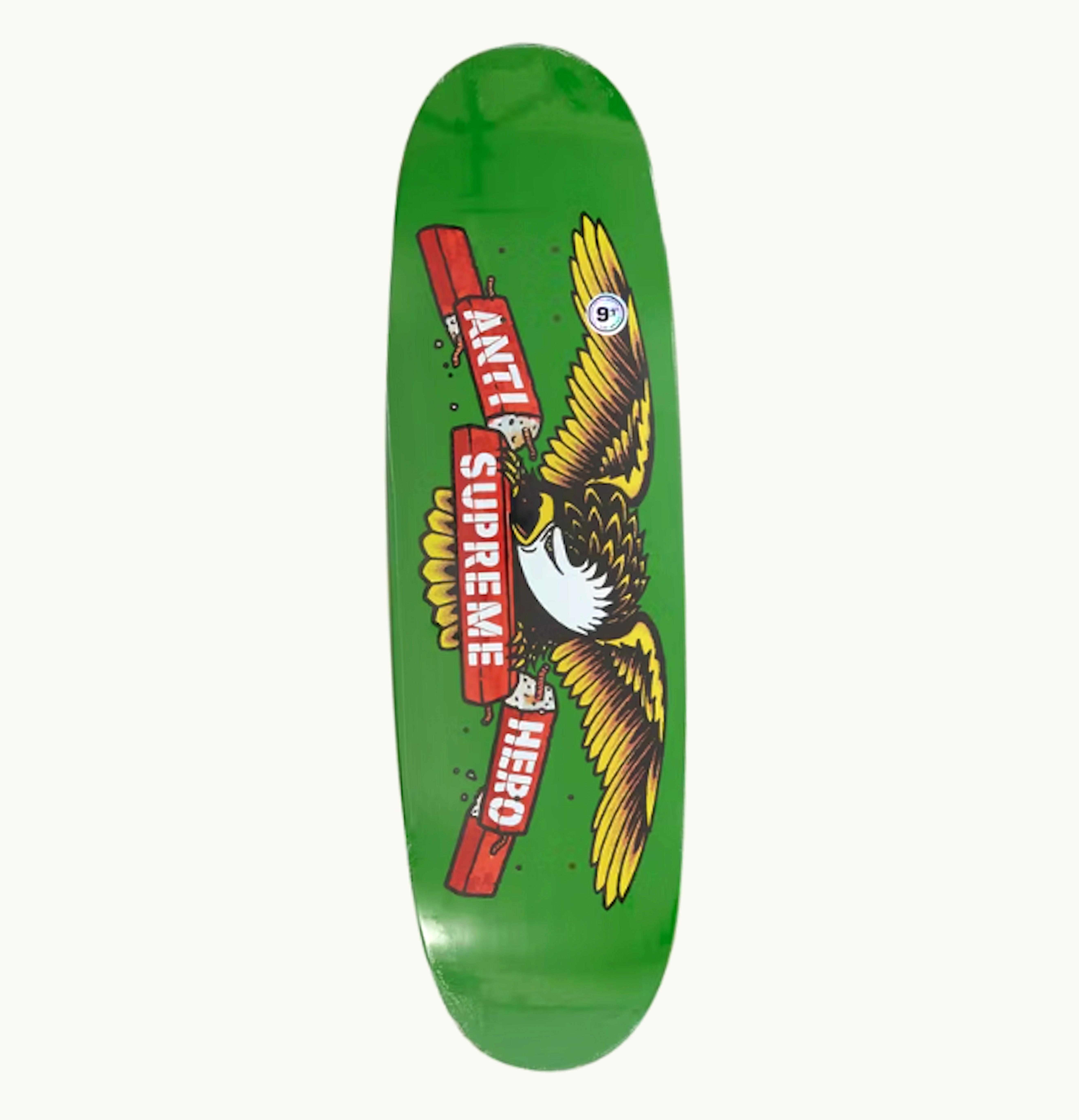 Supreme Supreme ANTIHERO Curbs Skateboard Skateboard Deck Green