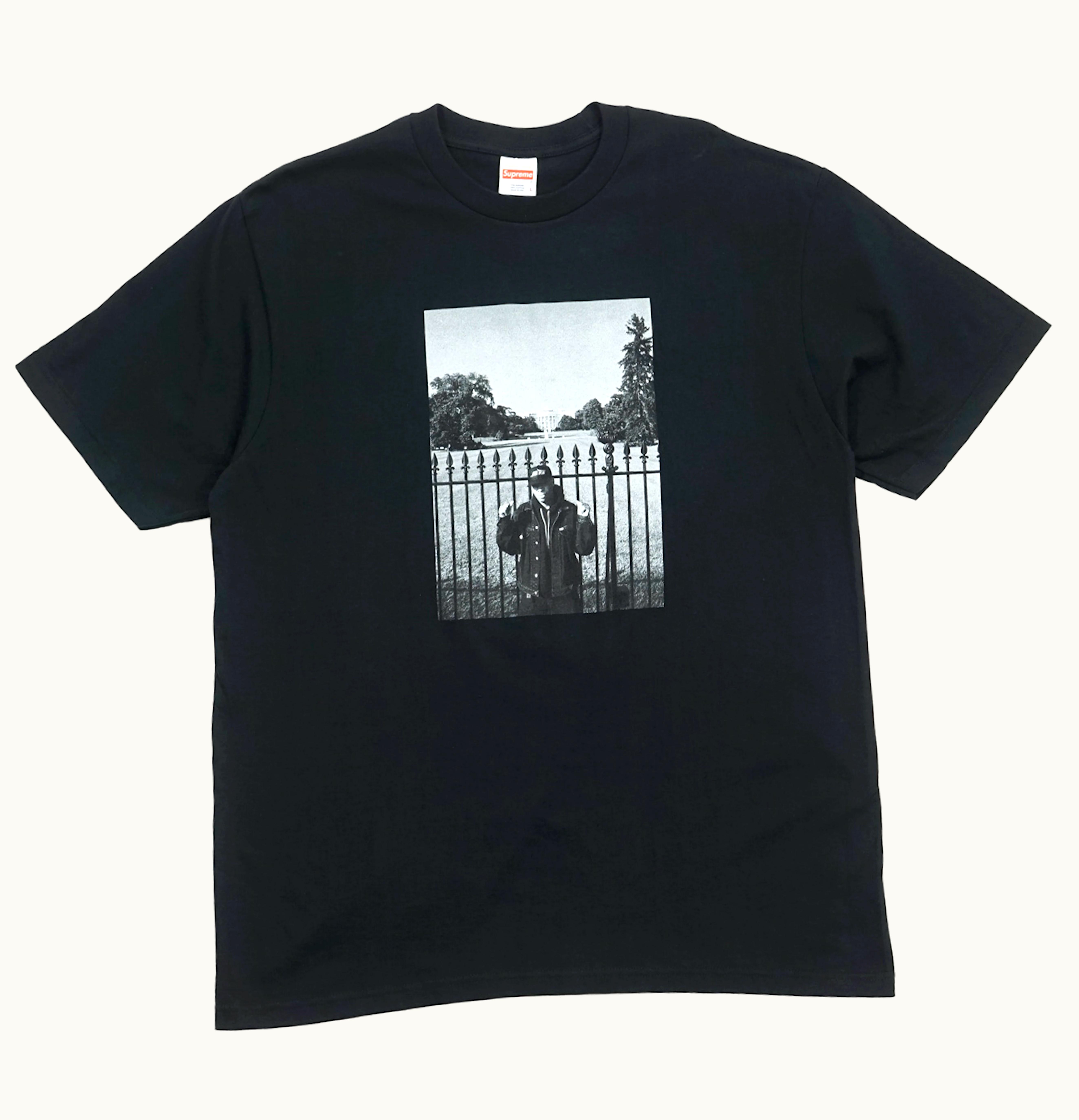 Supreme Supreme UNDERCOVERPublic Enemy White House Tee Black
