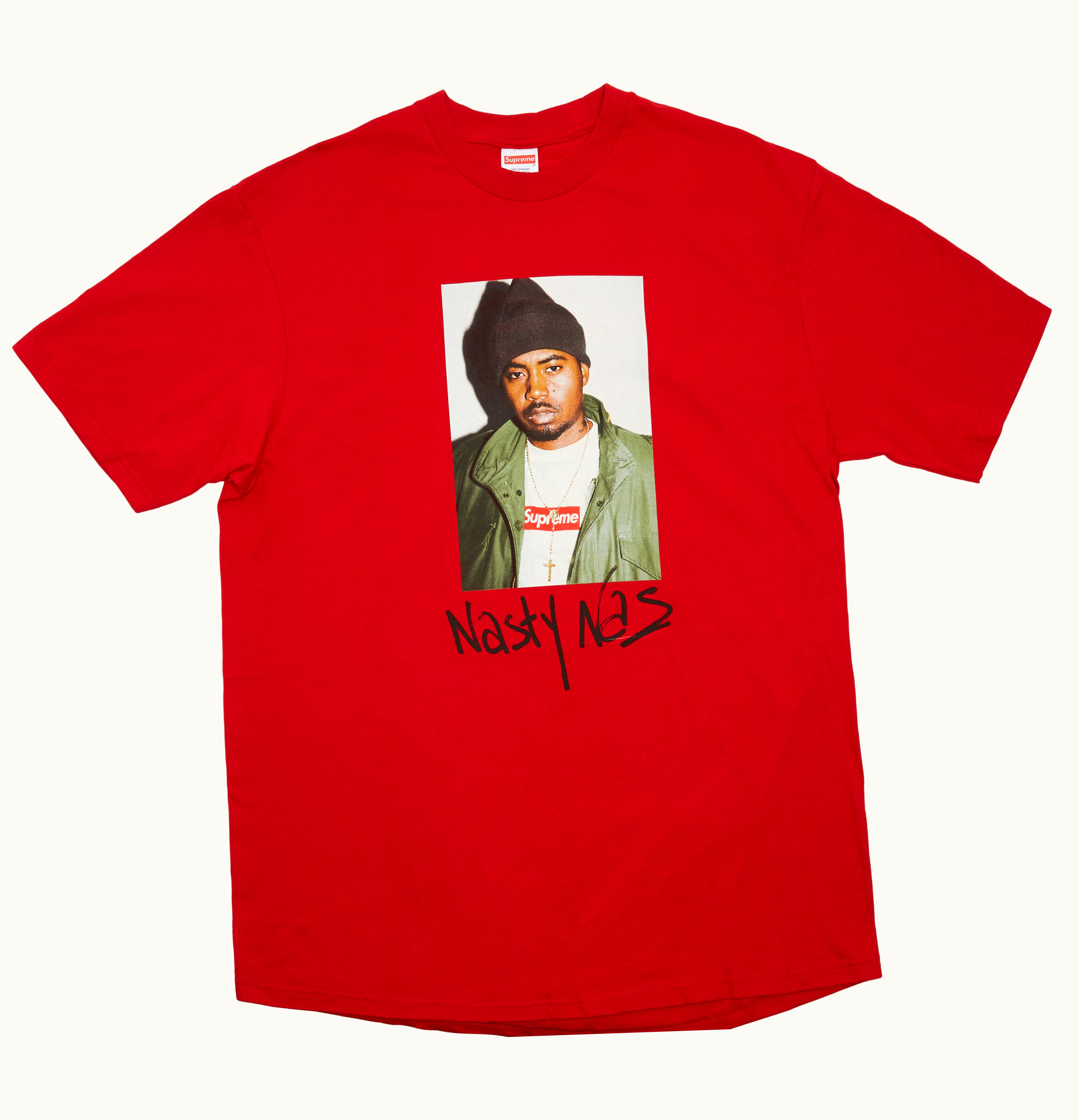Supreme Supreme Nas Tee Red