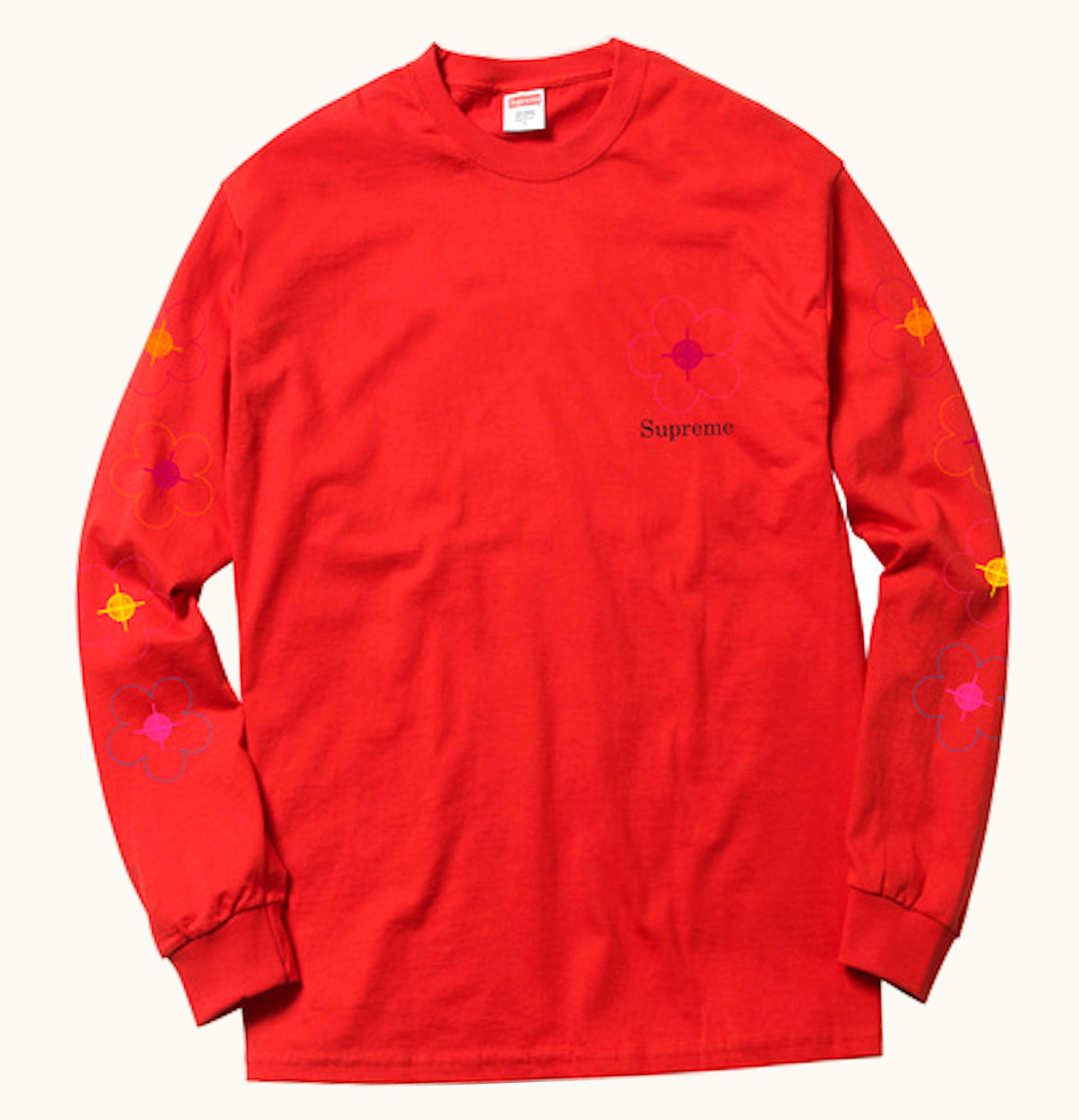 Supreme Supreme Been Hit LS Tee Red