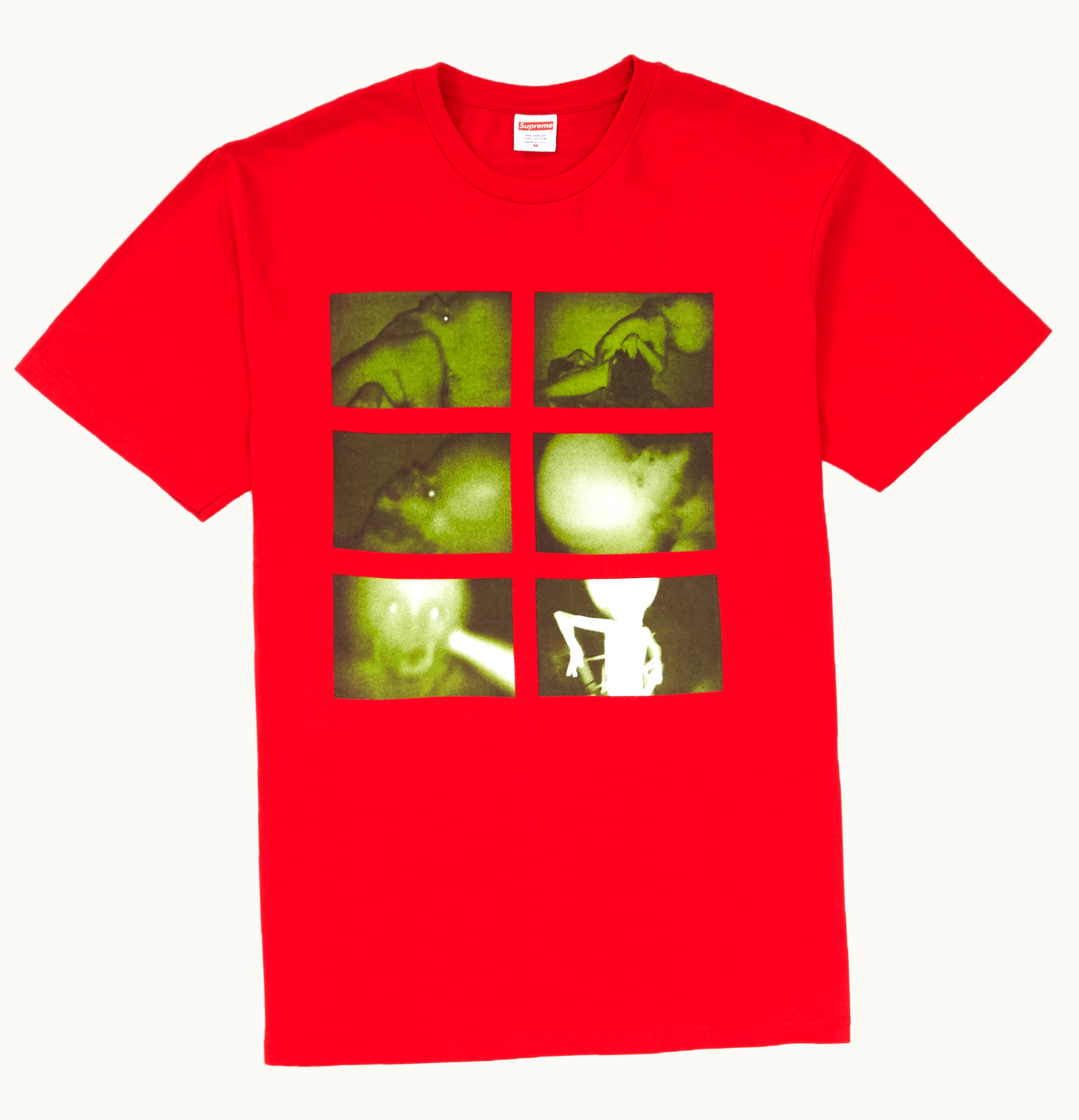 Supreme Supreme Chris Cunningham Rubber Johnny Tee Red