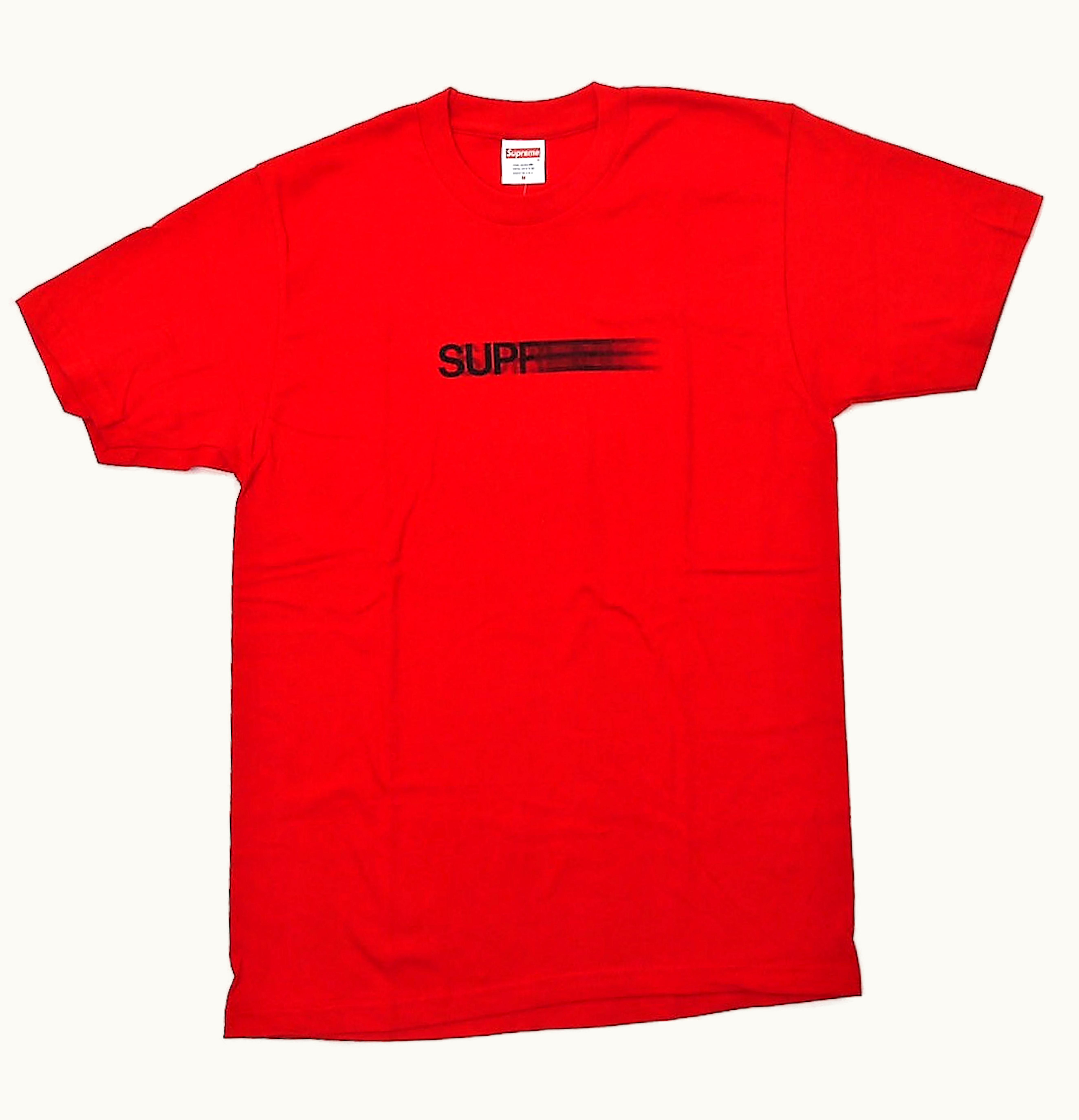 Supreme Supreme Motion Logo Tee Red