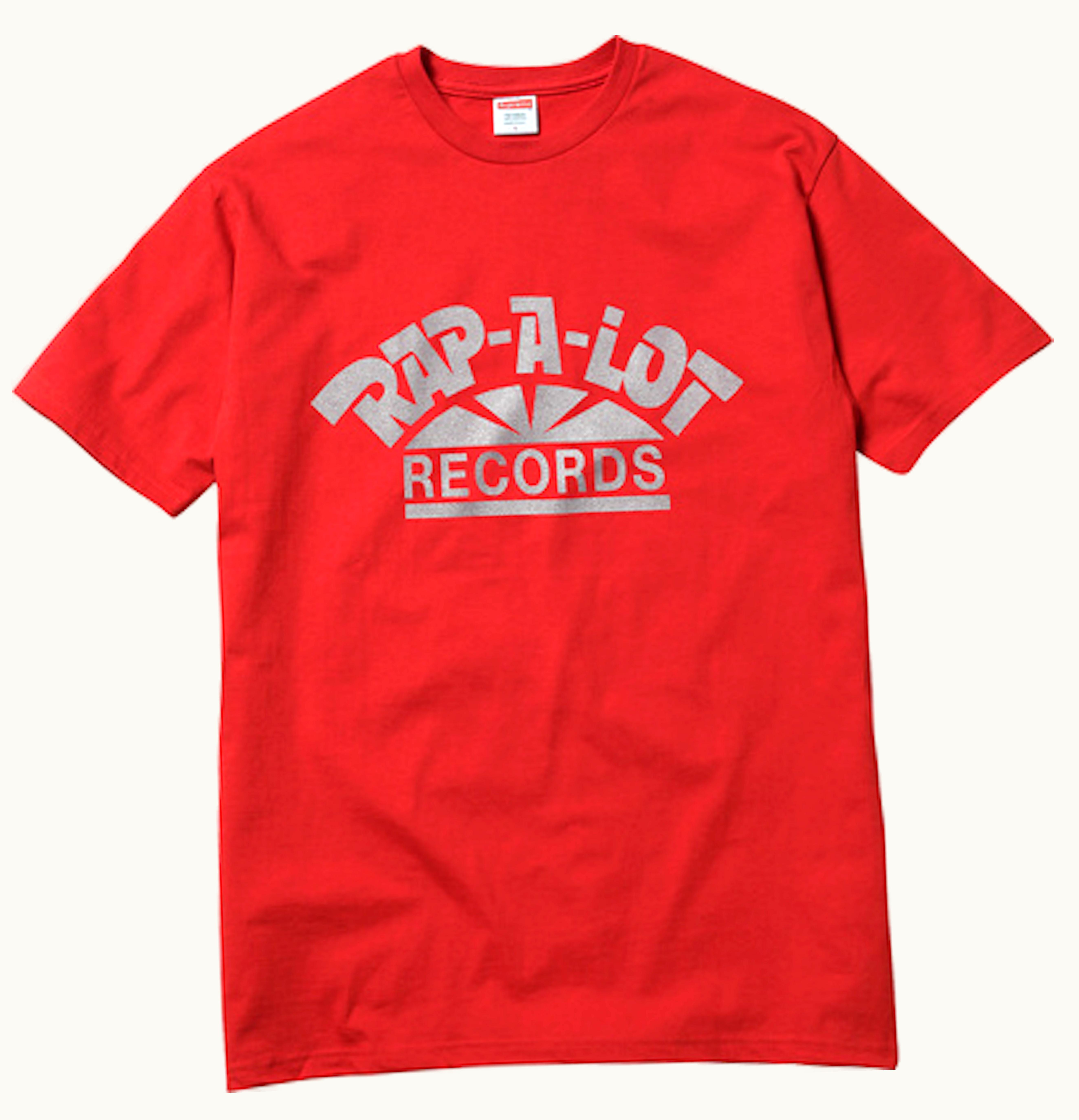 Supreme Supreme Rap A Alot Records Tee Red