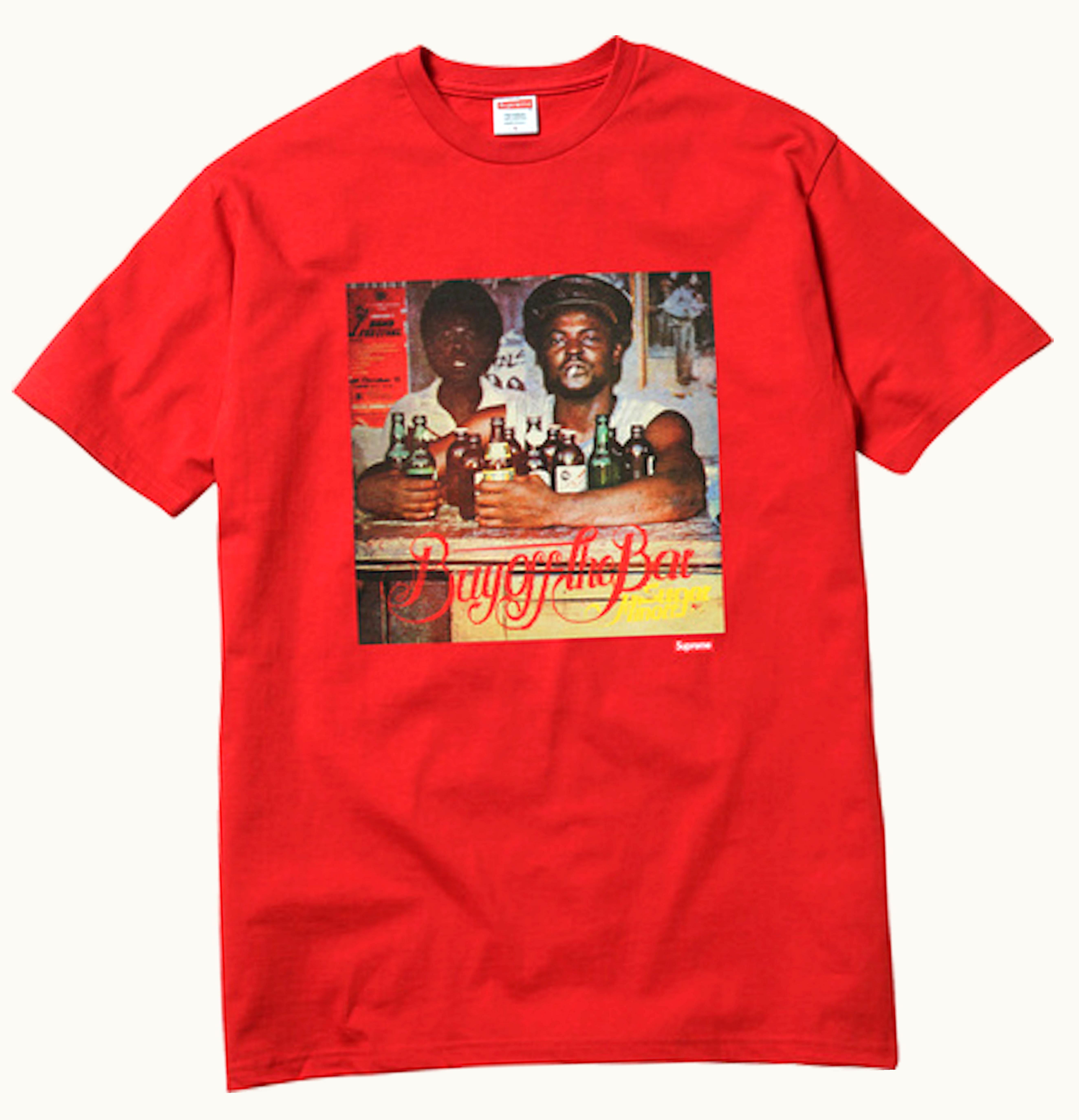 Supreme Supreme Wilfred Limonius Buy Off The Bar Tee Red