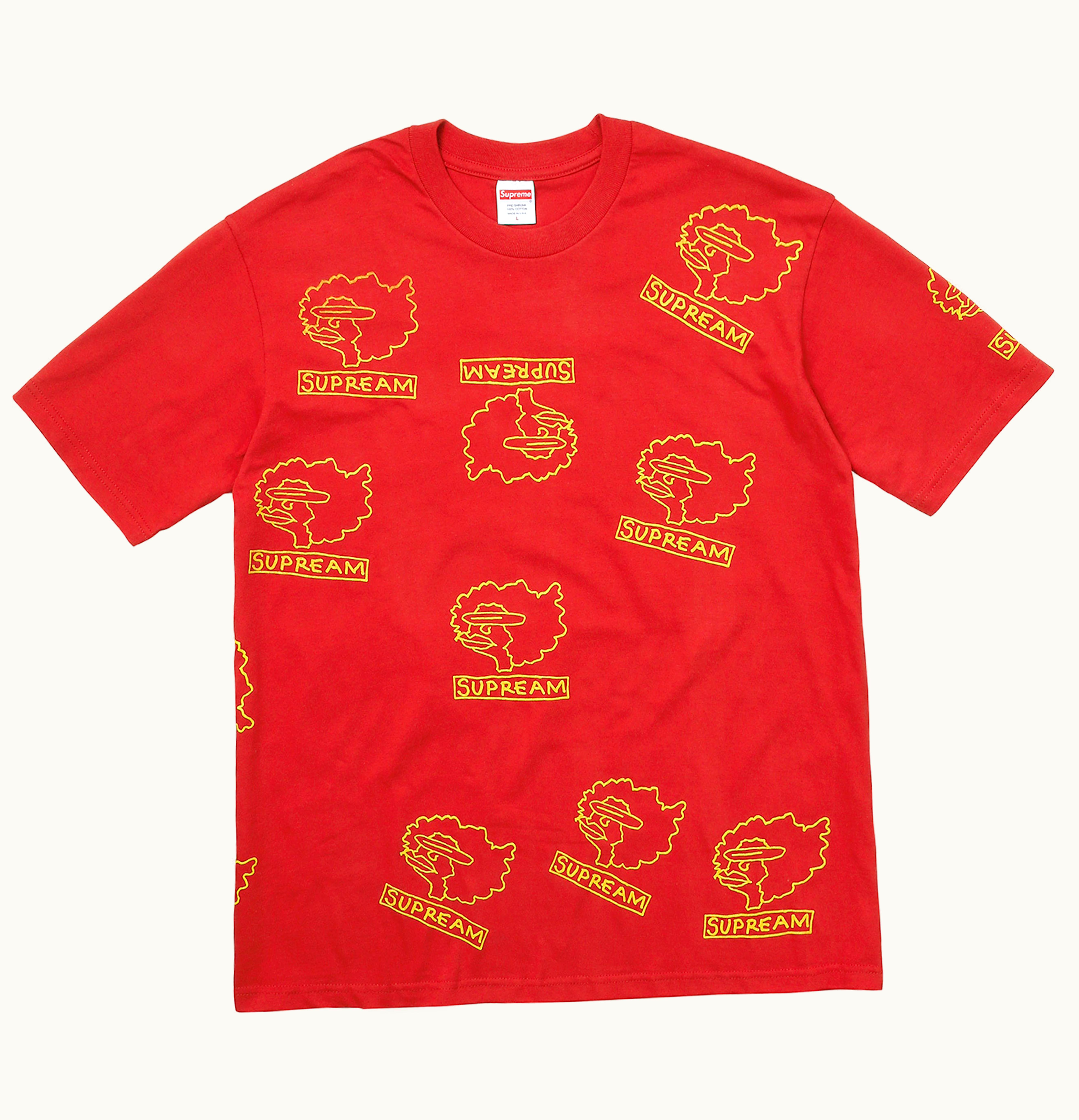 Supreme Supreme Gonz Heads Tee Red