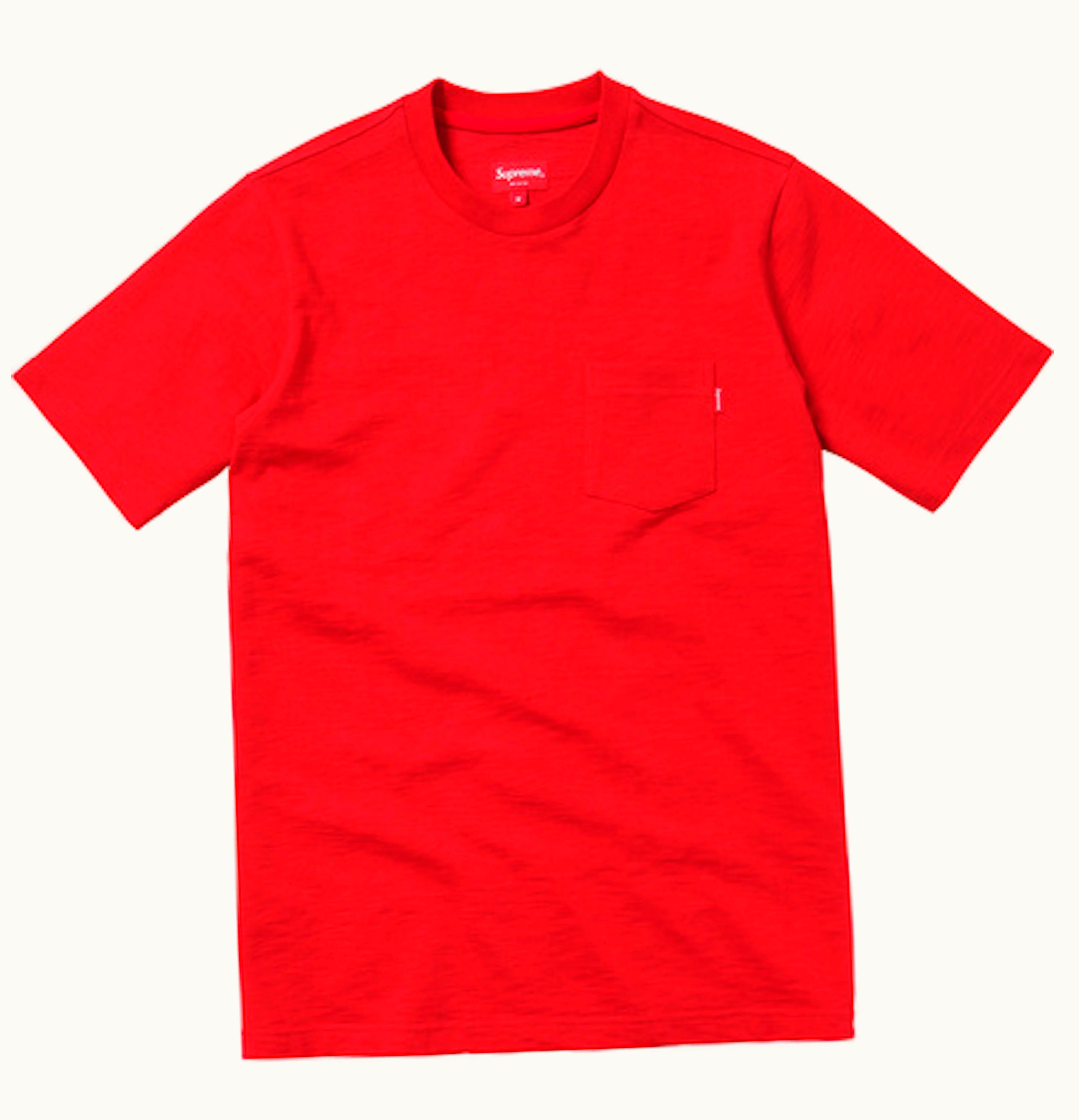 Supreme Supreme Pocket Tee SS18 Red
