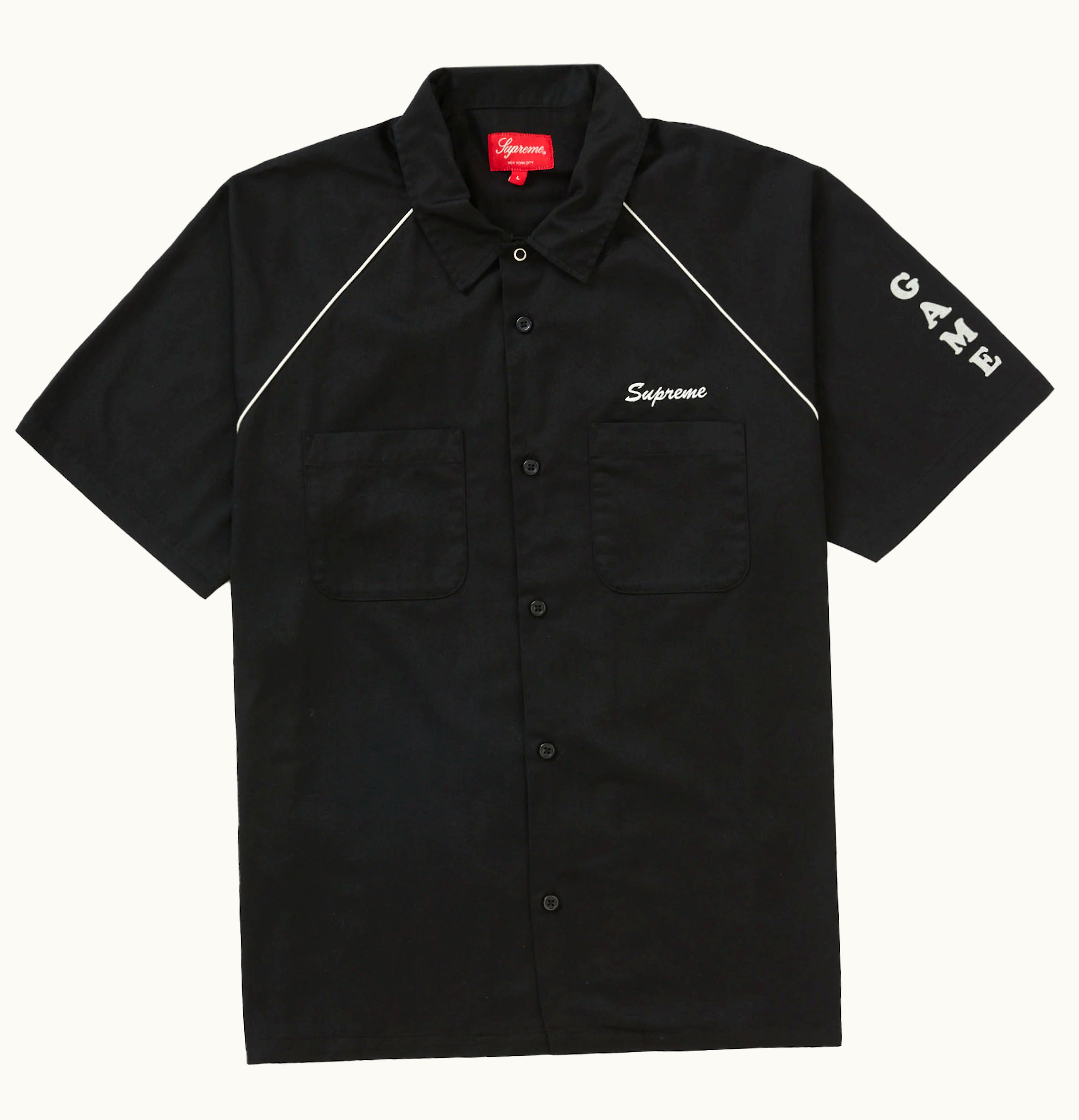 Supreme Supreme Fuck Everything S S Work Shirt Black