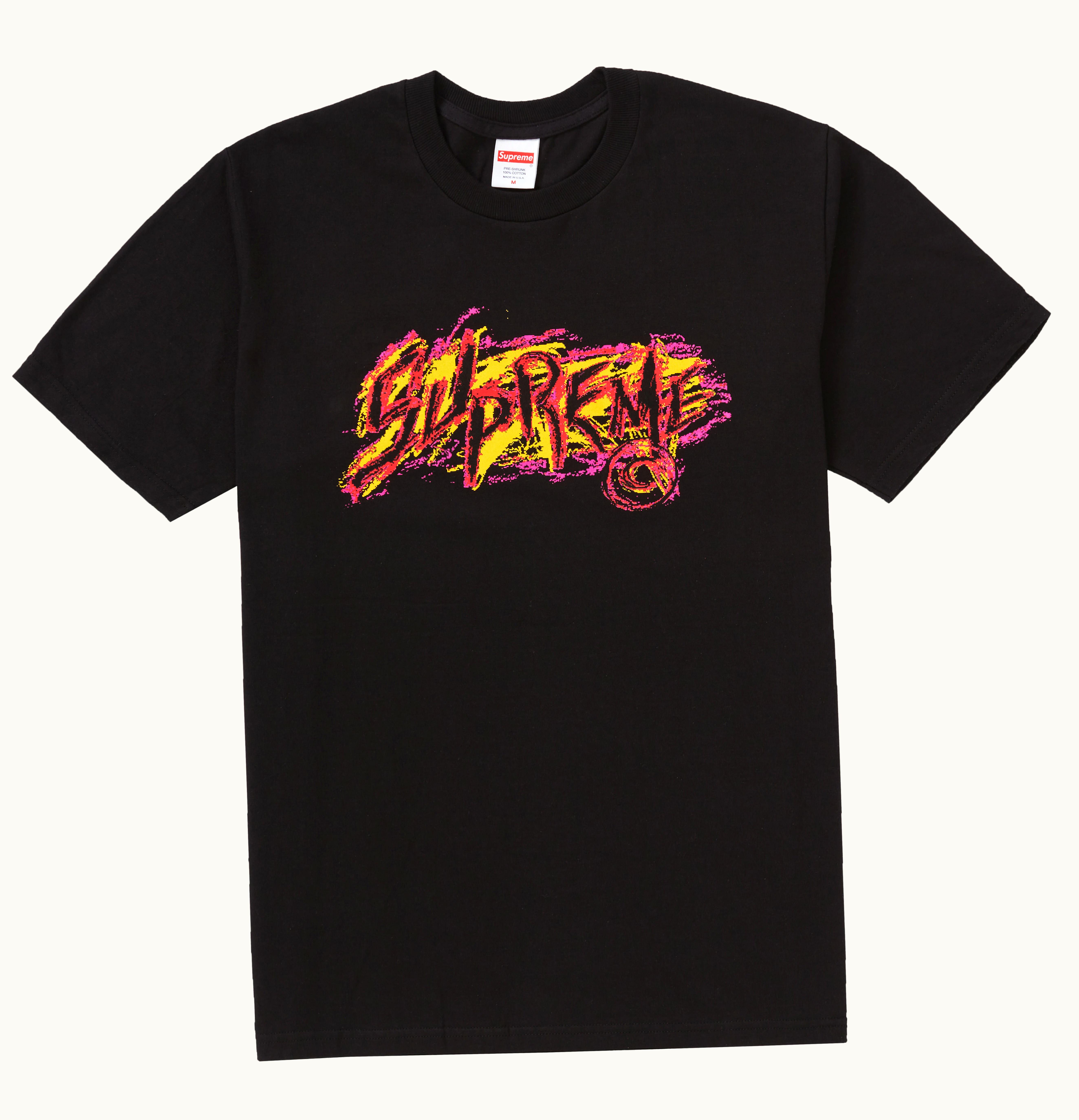 Supreme Supreme Scratch Tee Black