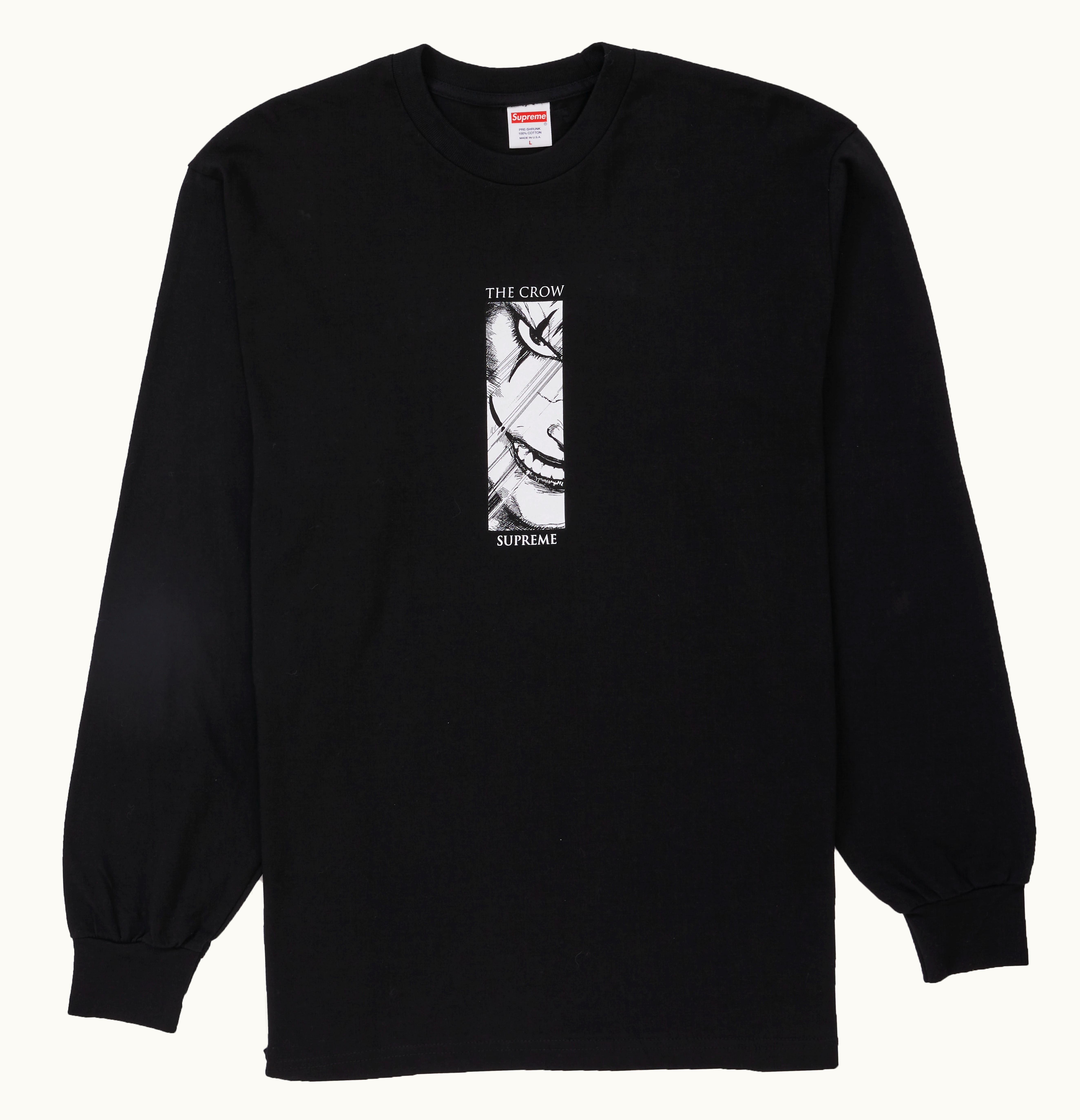 Supreme Supreme The Crow L S Tee Black
