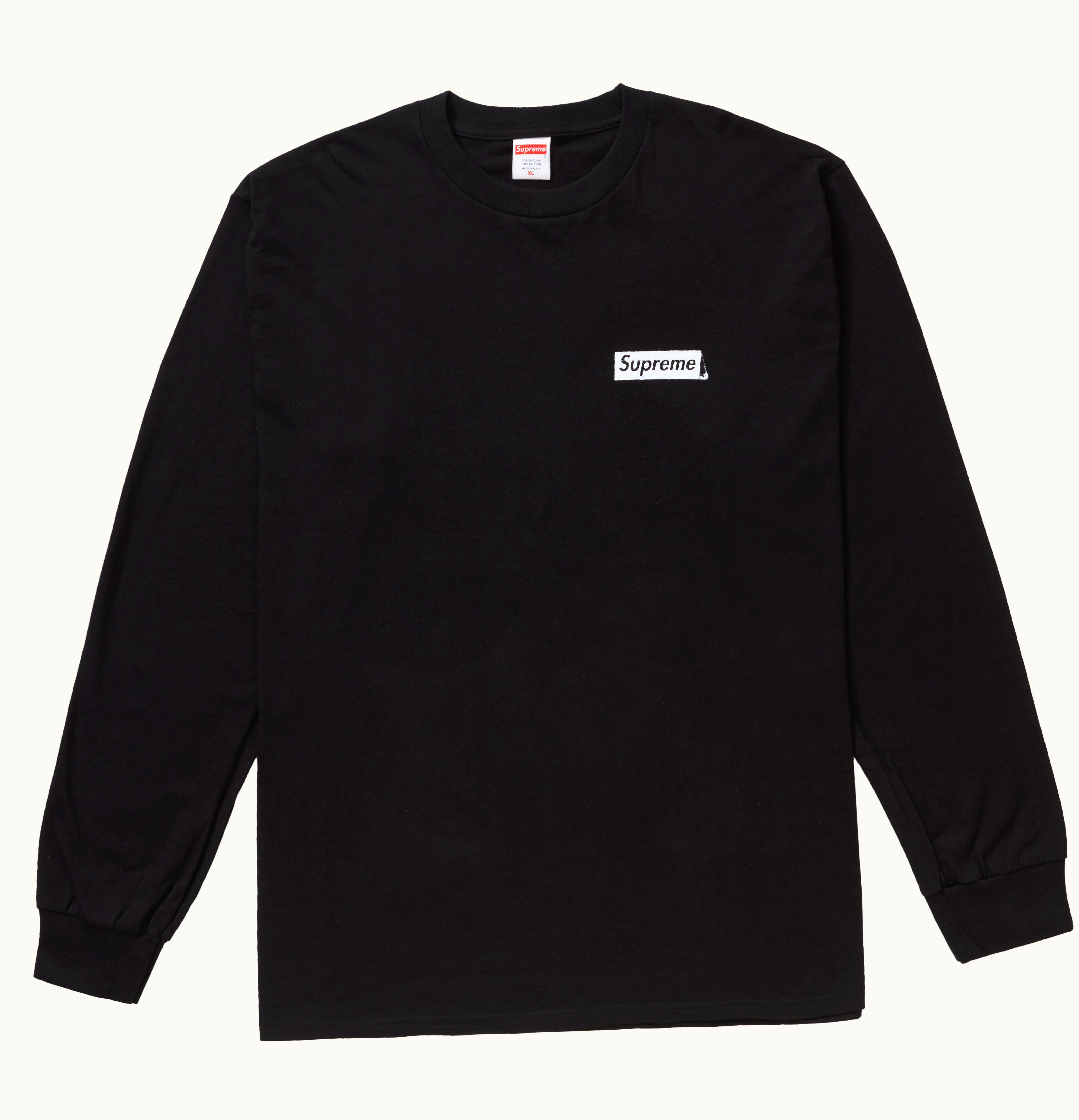 Supreme Supreme Sacred Unique L S Tee Black