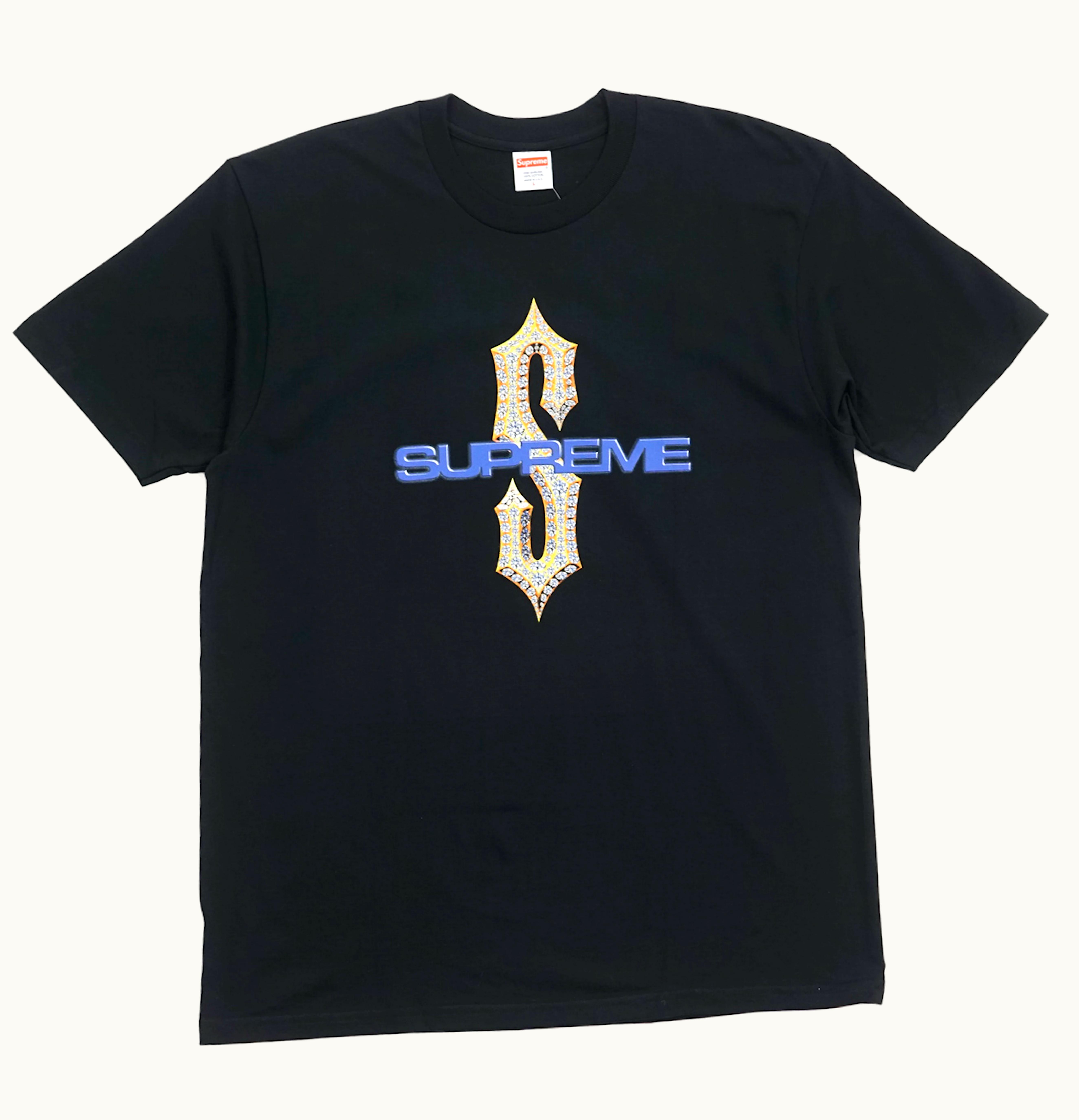 Supreme Supreme Diamonds Tee Black
