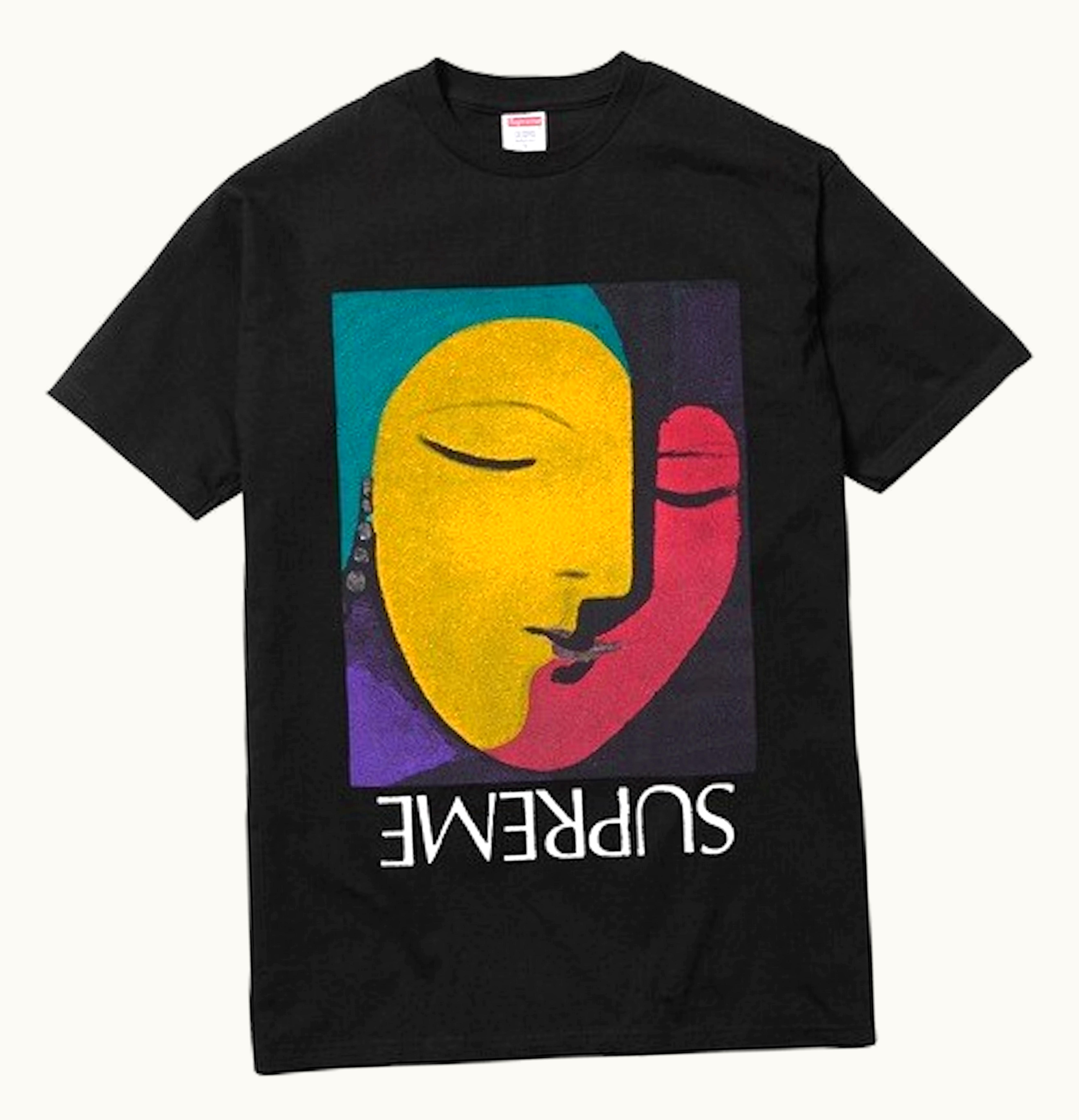 Supreme Supreme Abstract Tee Black