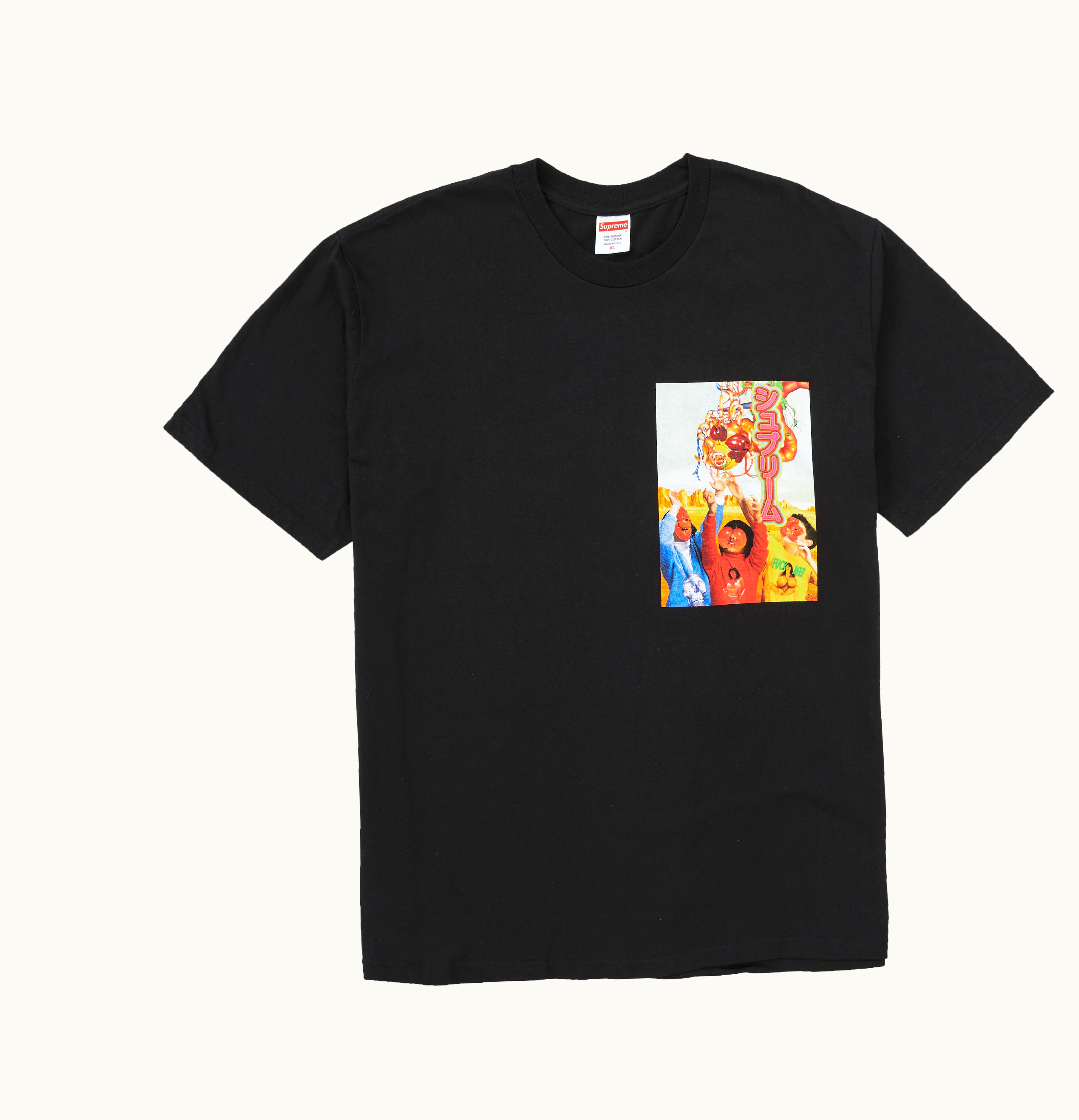Supreme Supreme Sekintani La Norihiro Supreme Tee Black