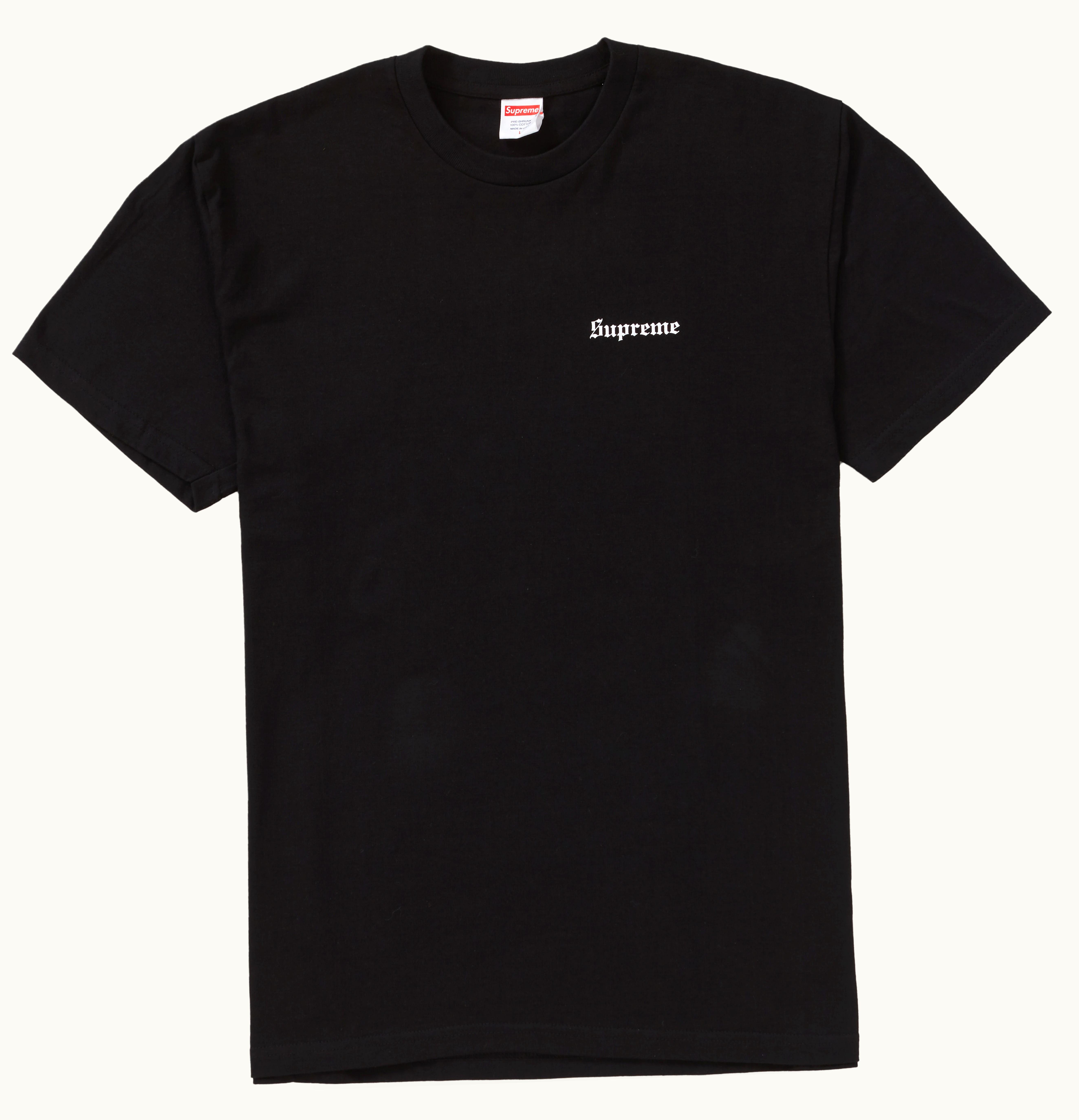 Supreme Supreme Martin Wong Big Heat Tee Black