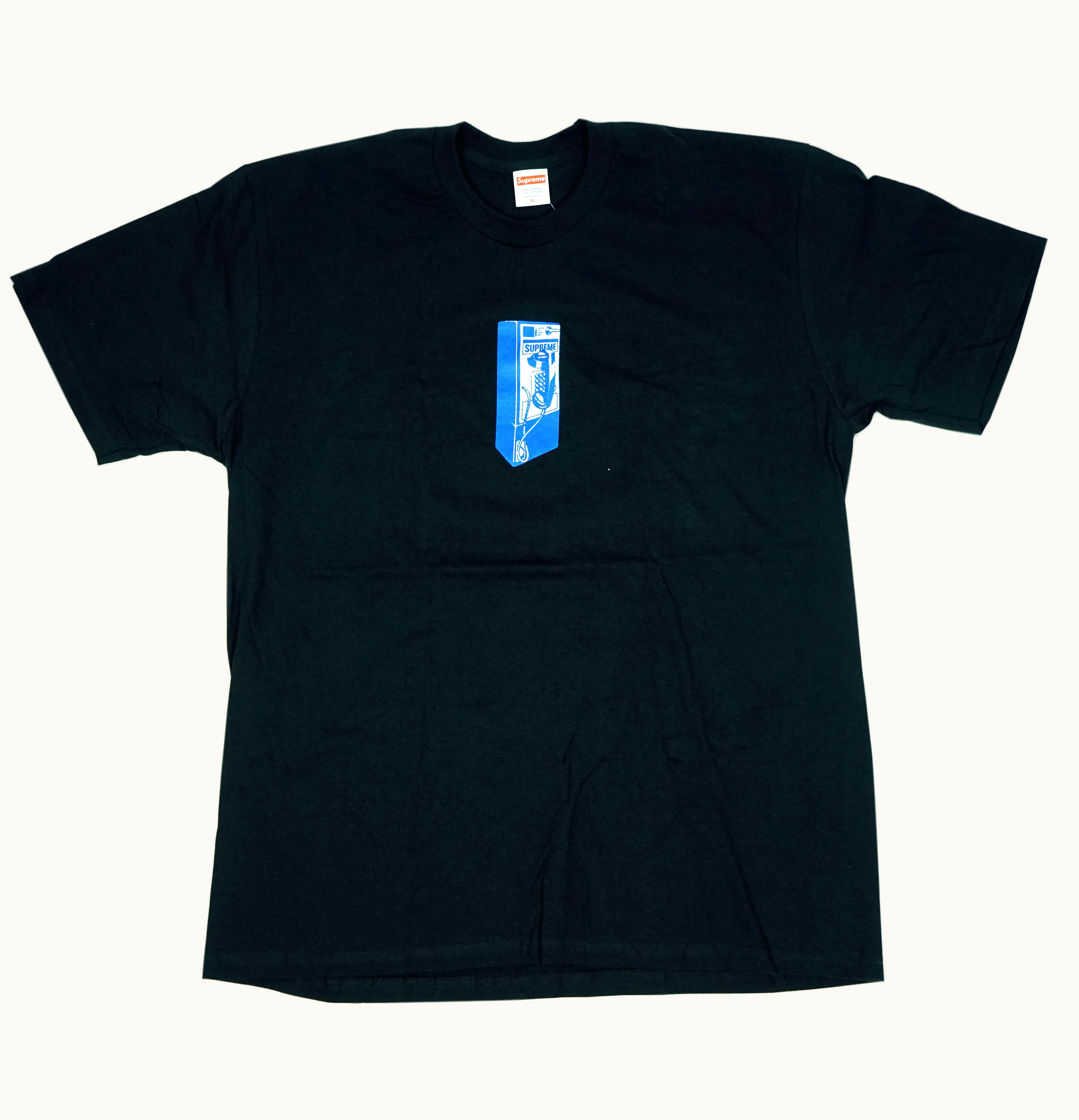 Supreme Supreme Payphone Tee Black
