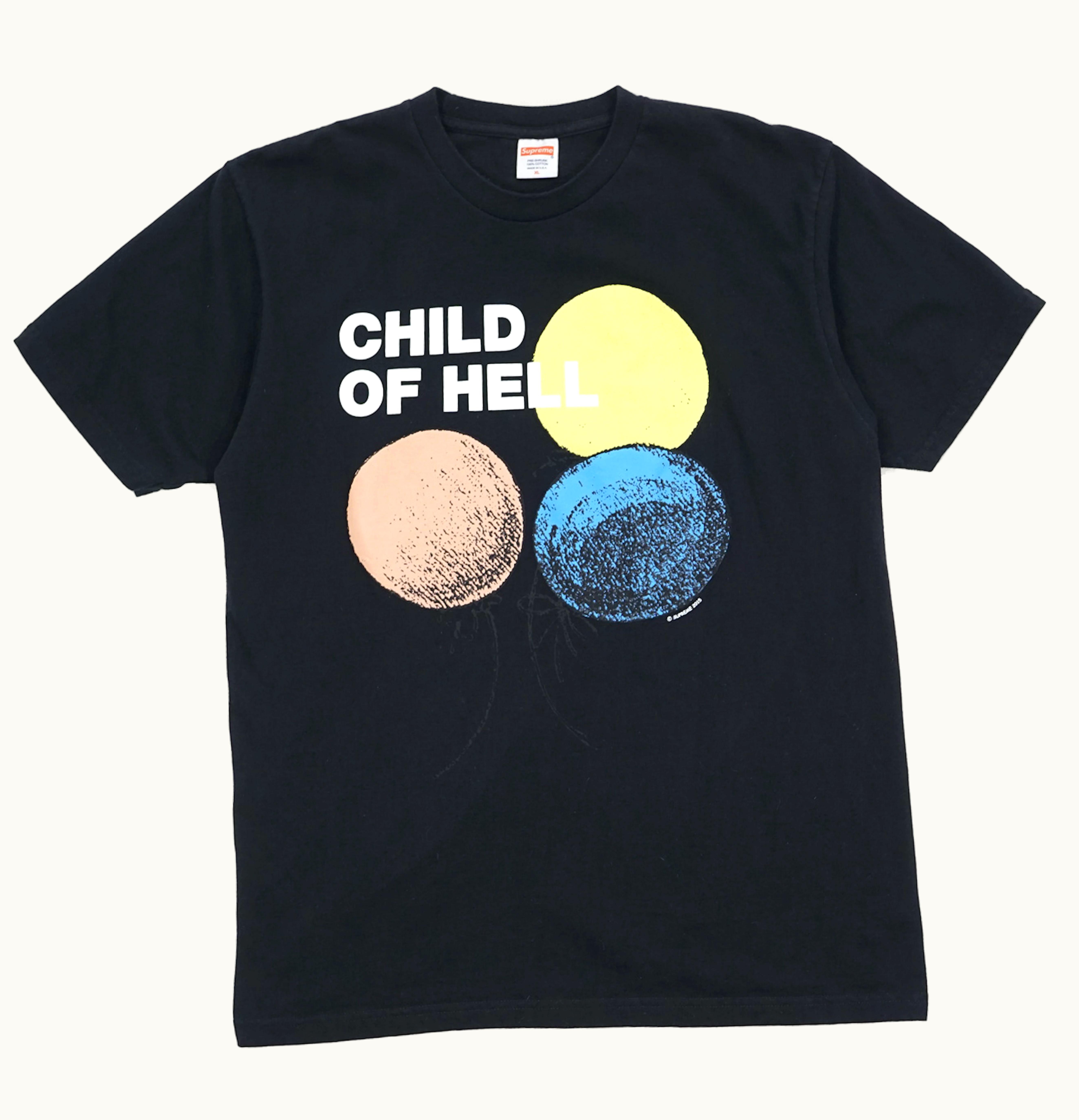 Supreme Supreme Child Of Hell Tee Black