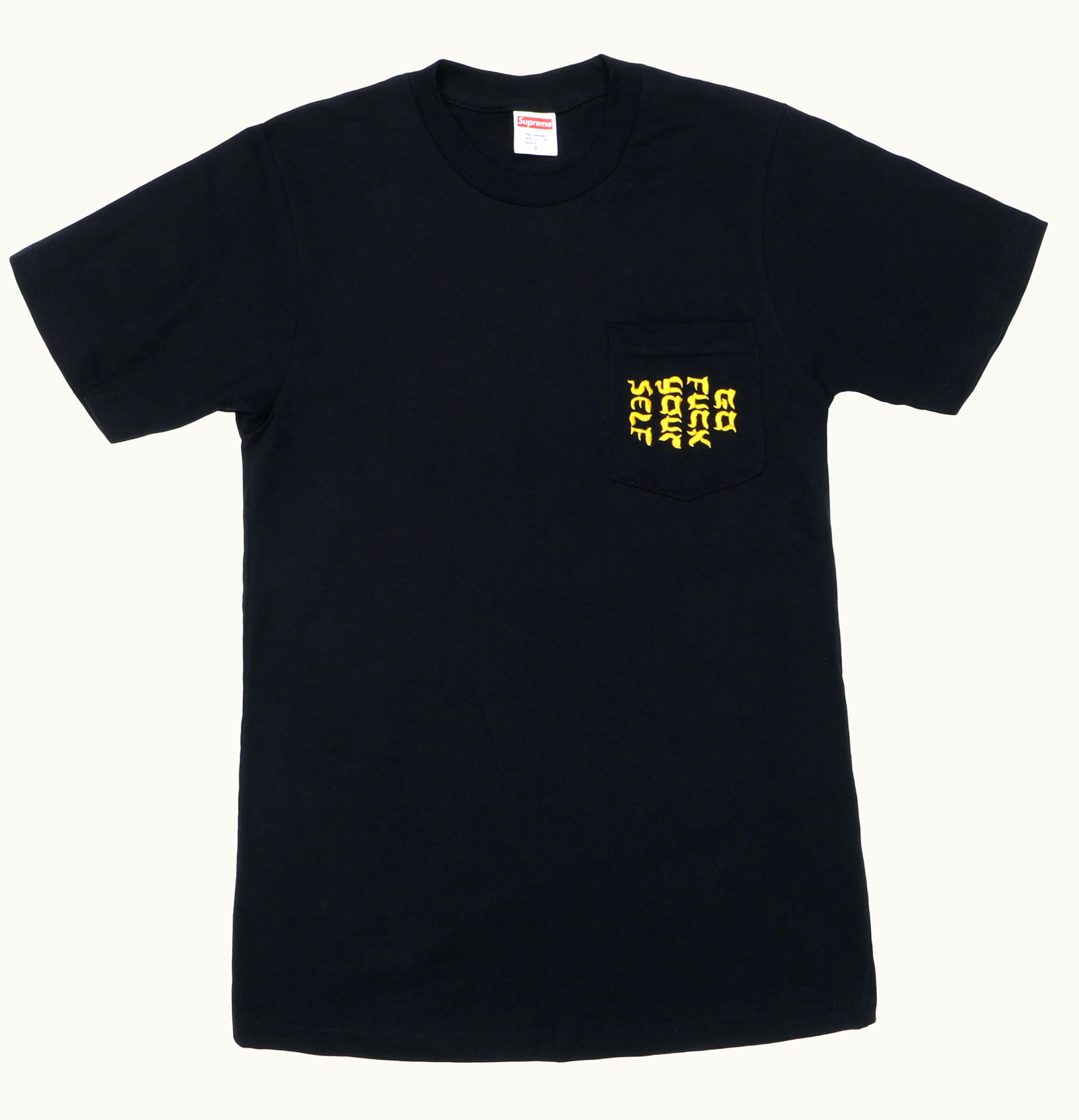 Supreme Supreme Go Fuck Yourself Pocket Tee Black