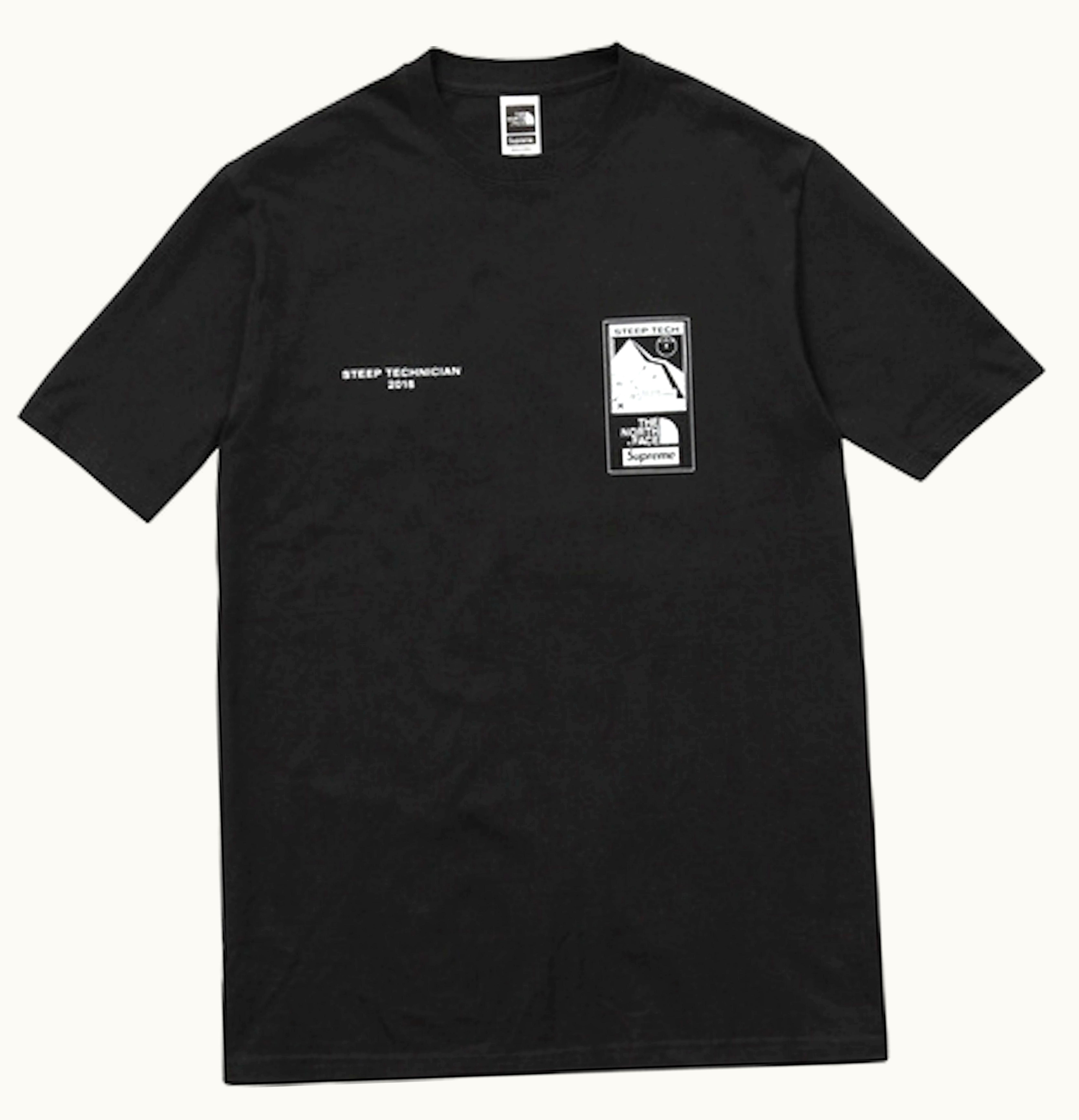 Supreme Supreme The North Face Steep Tech Tee Black