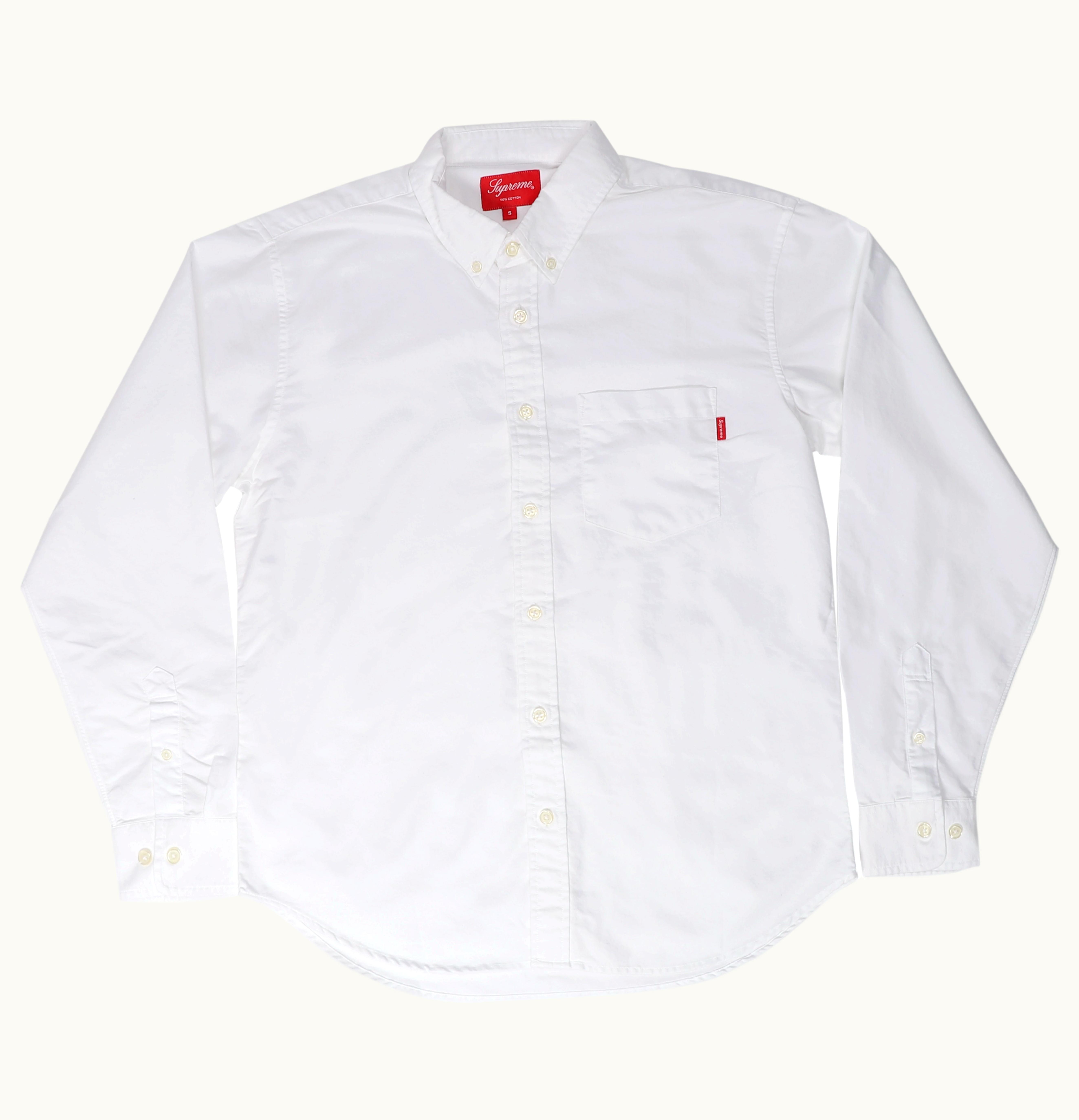 Supreme Supreme Oxford Shirt FW18 White
