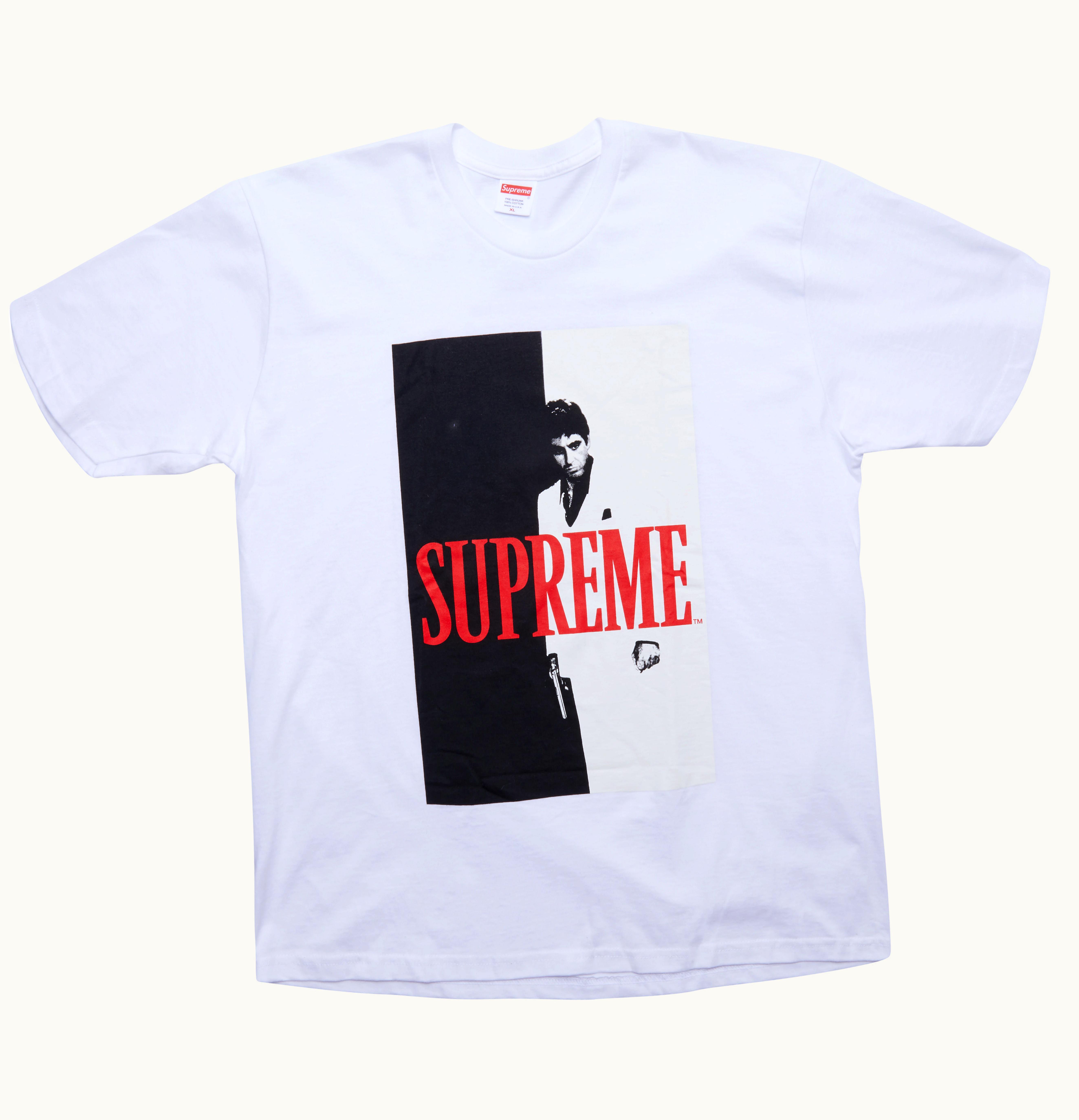 Supreme Supreme Scarface Split Tee White