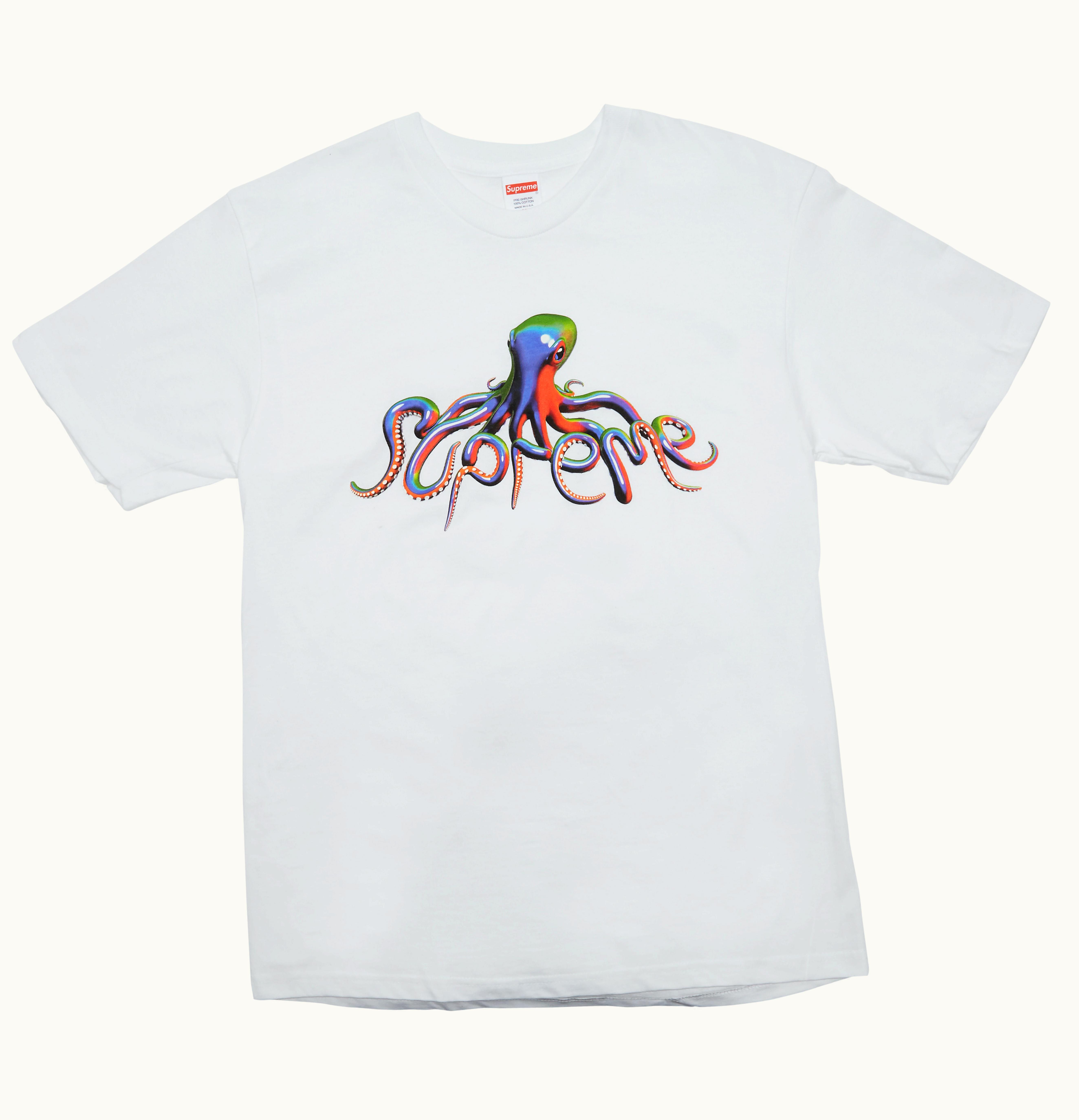 Supreme Supreme Tentacles Tee White SS18