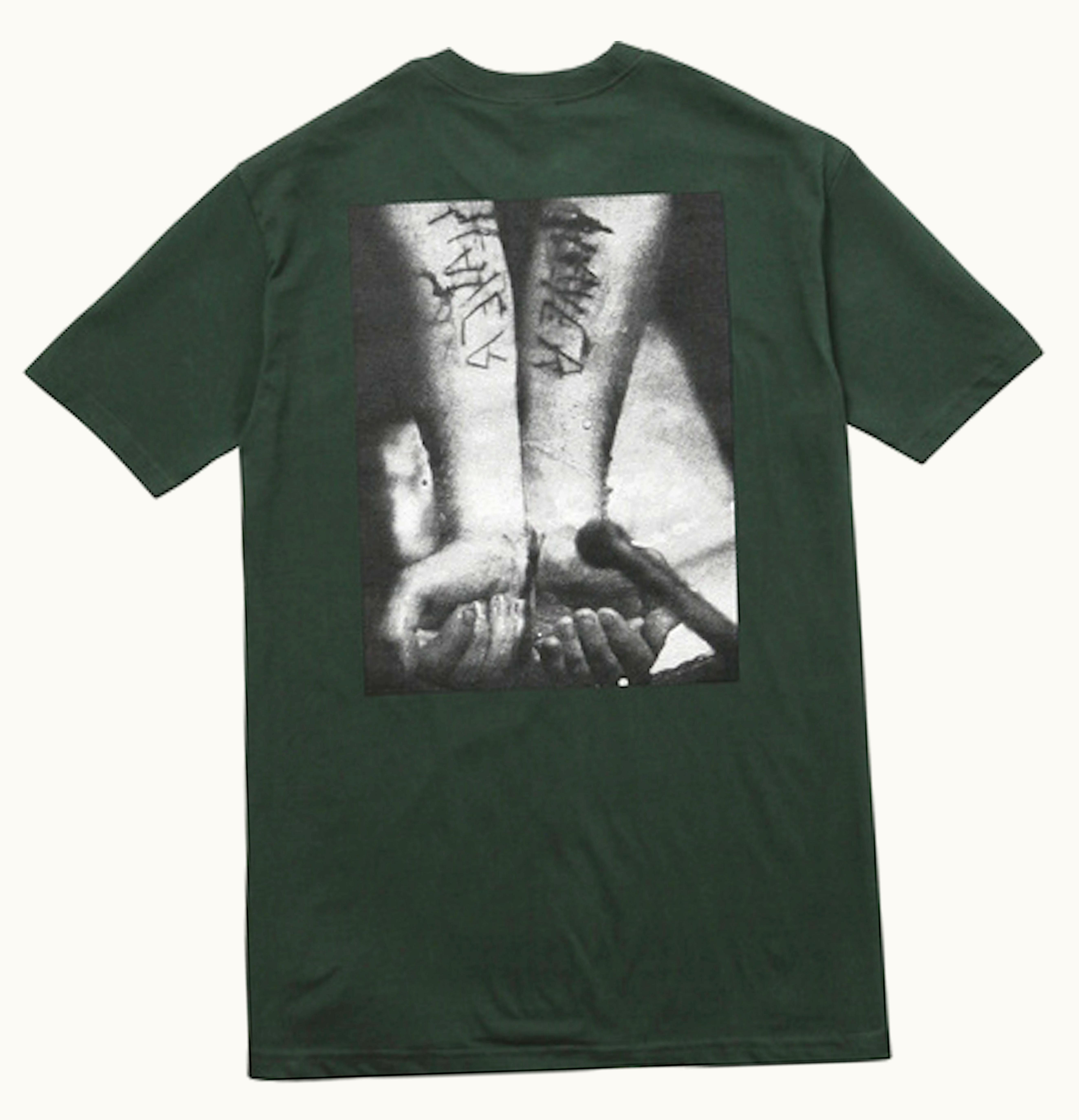 Supreme Supreme Slayer Cutter Tee Dark Green