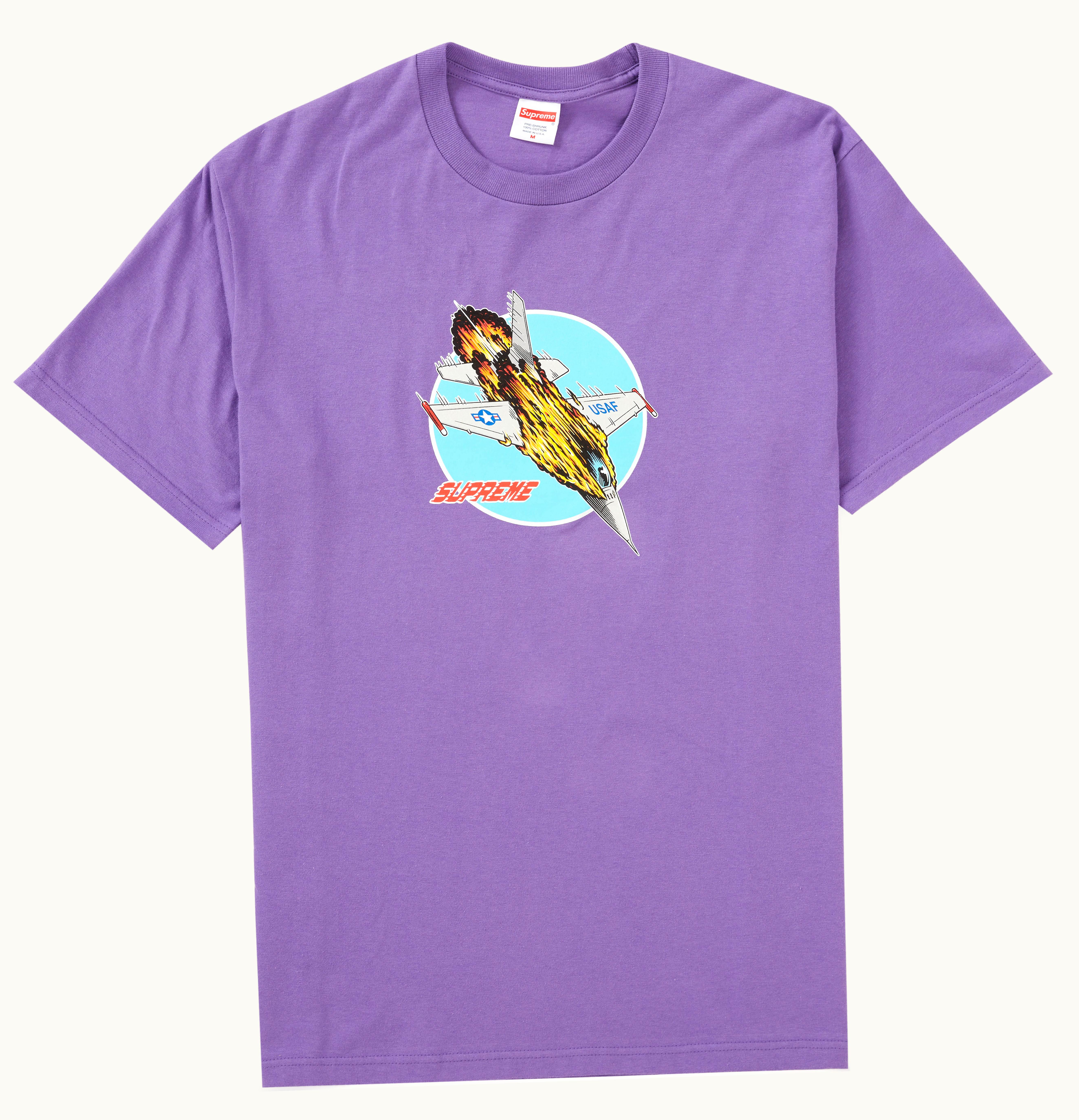 Supreme Supreme Jet Tee Purple