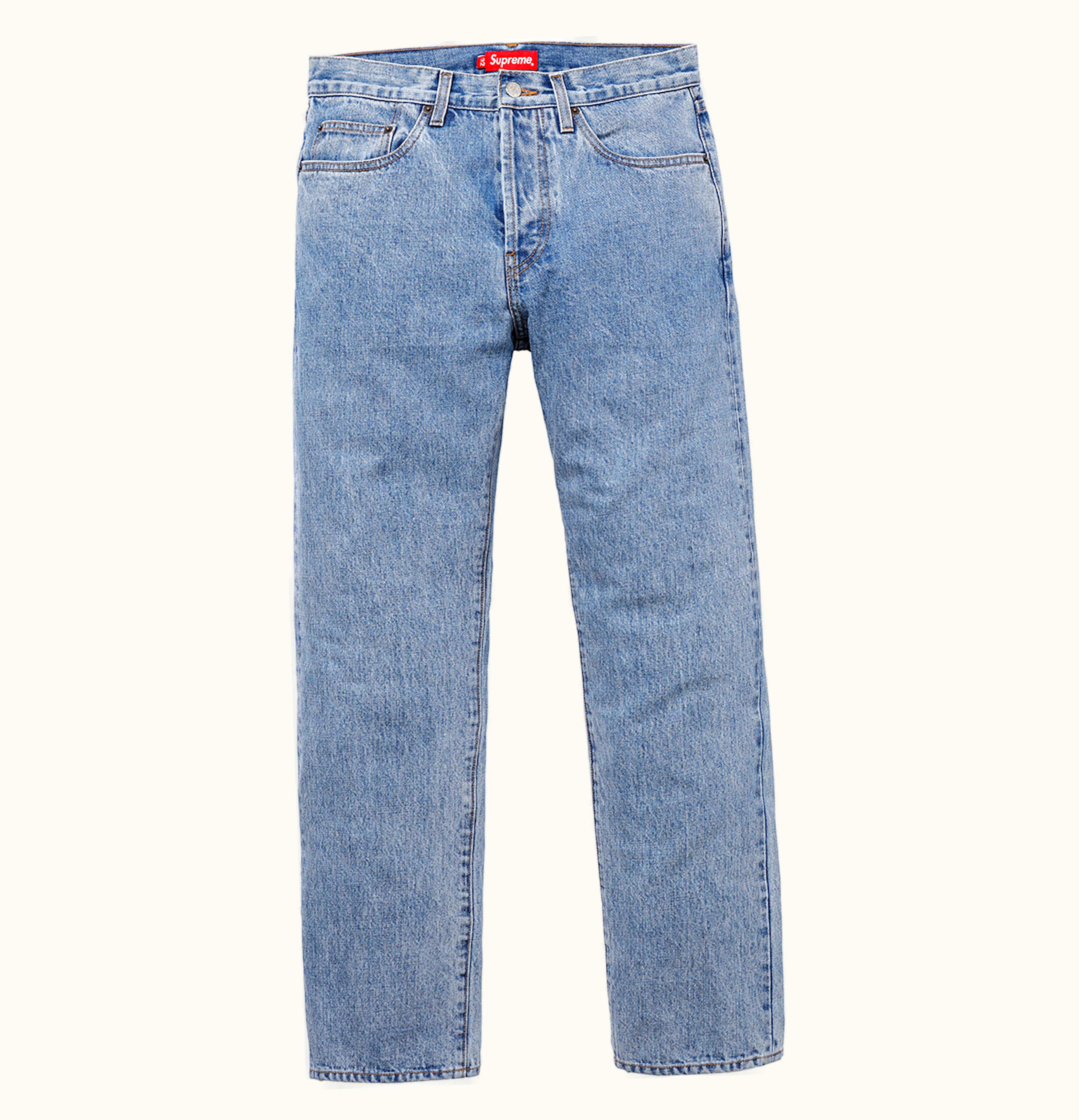 Supreme Supreme Stone Washed Slim Jean Denim