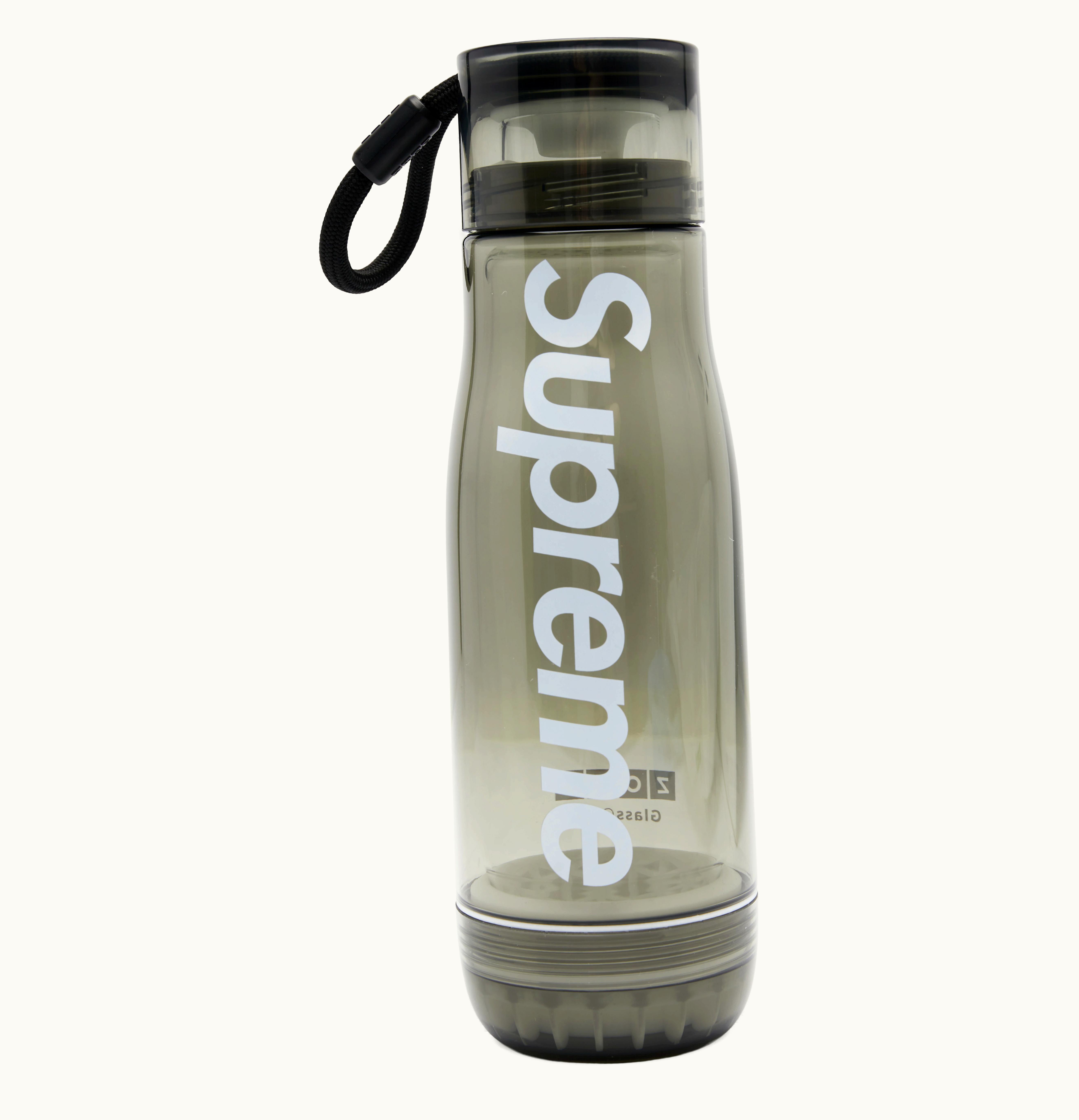 Supreme Supreme Zoku Glass Core 16 oz Bottle Smoke