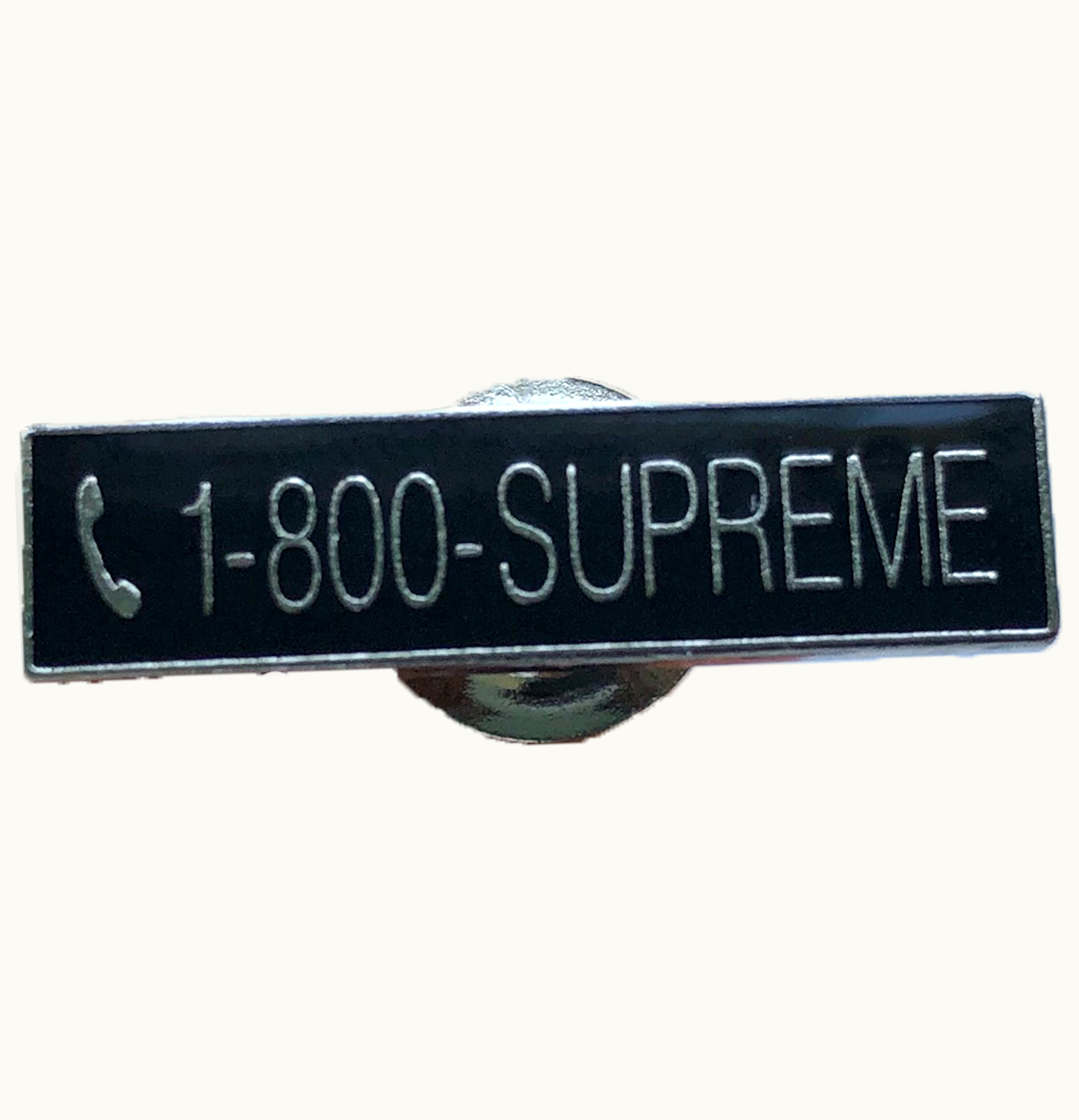 Supreme Supreme 1 800 Pin Black