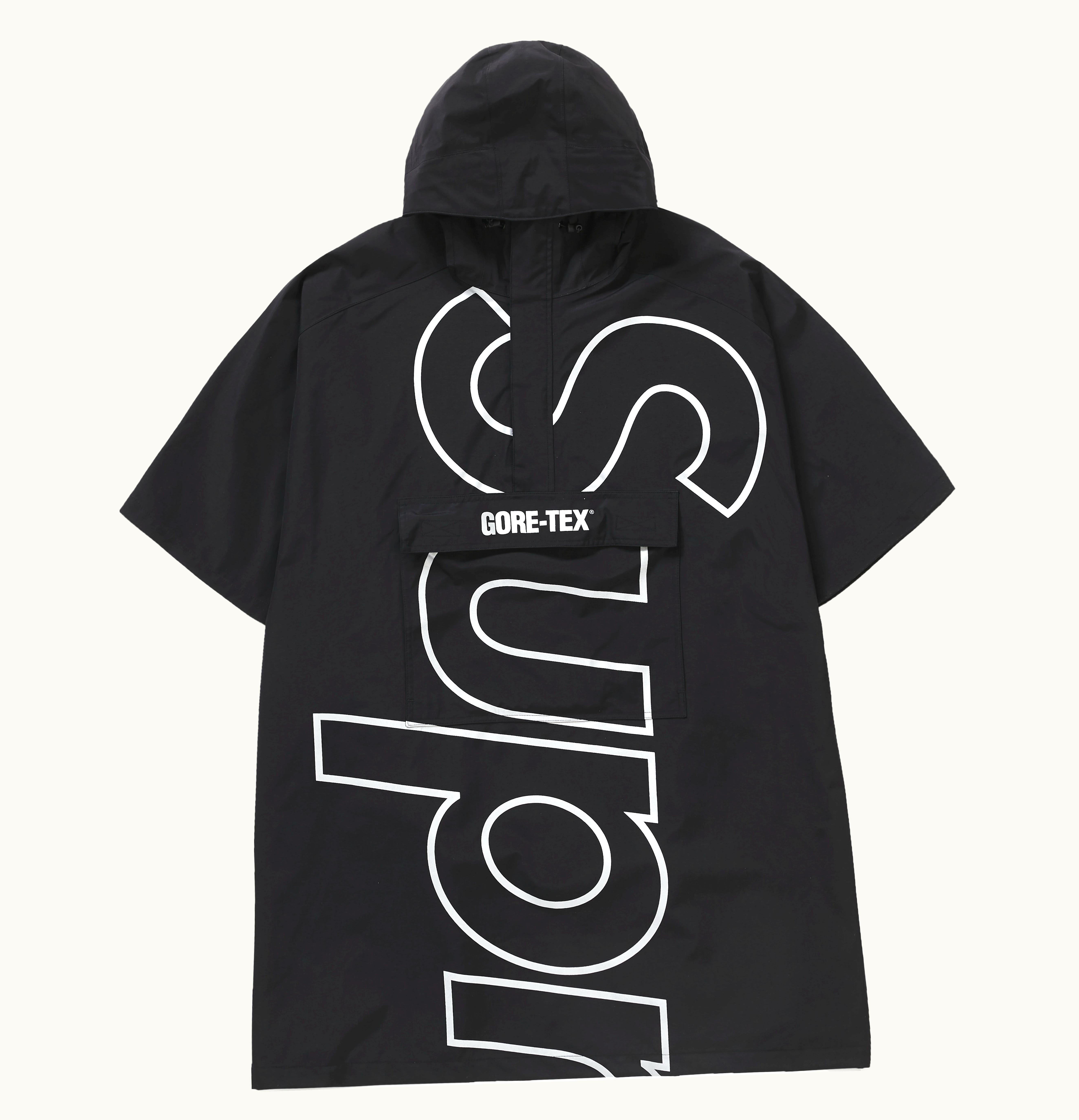 Supreme Supreme GORE TEX Poncho Black