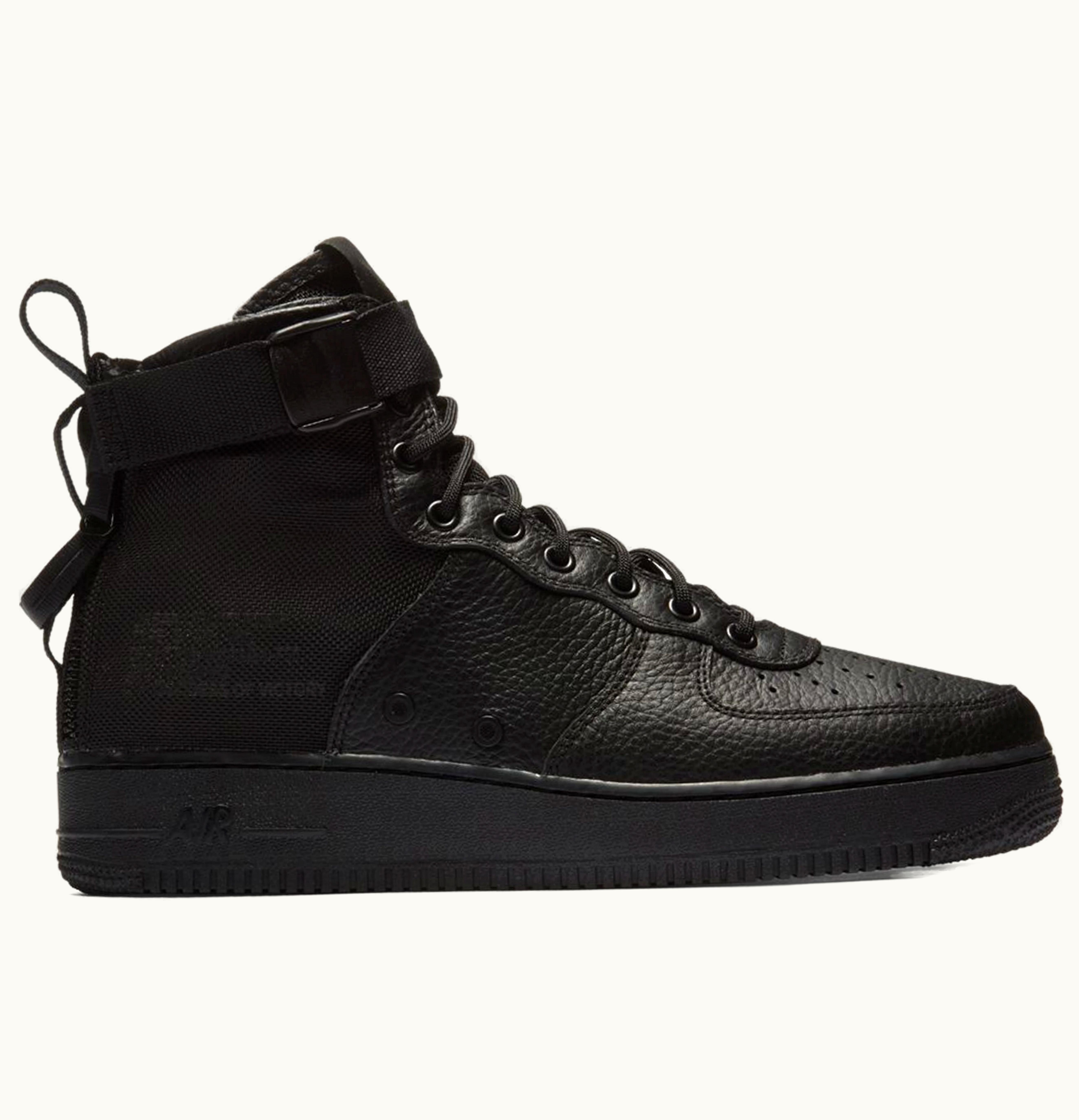 Nike Nike SF Air Force 1 Mid Triple Black