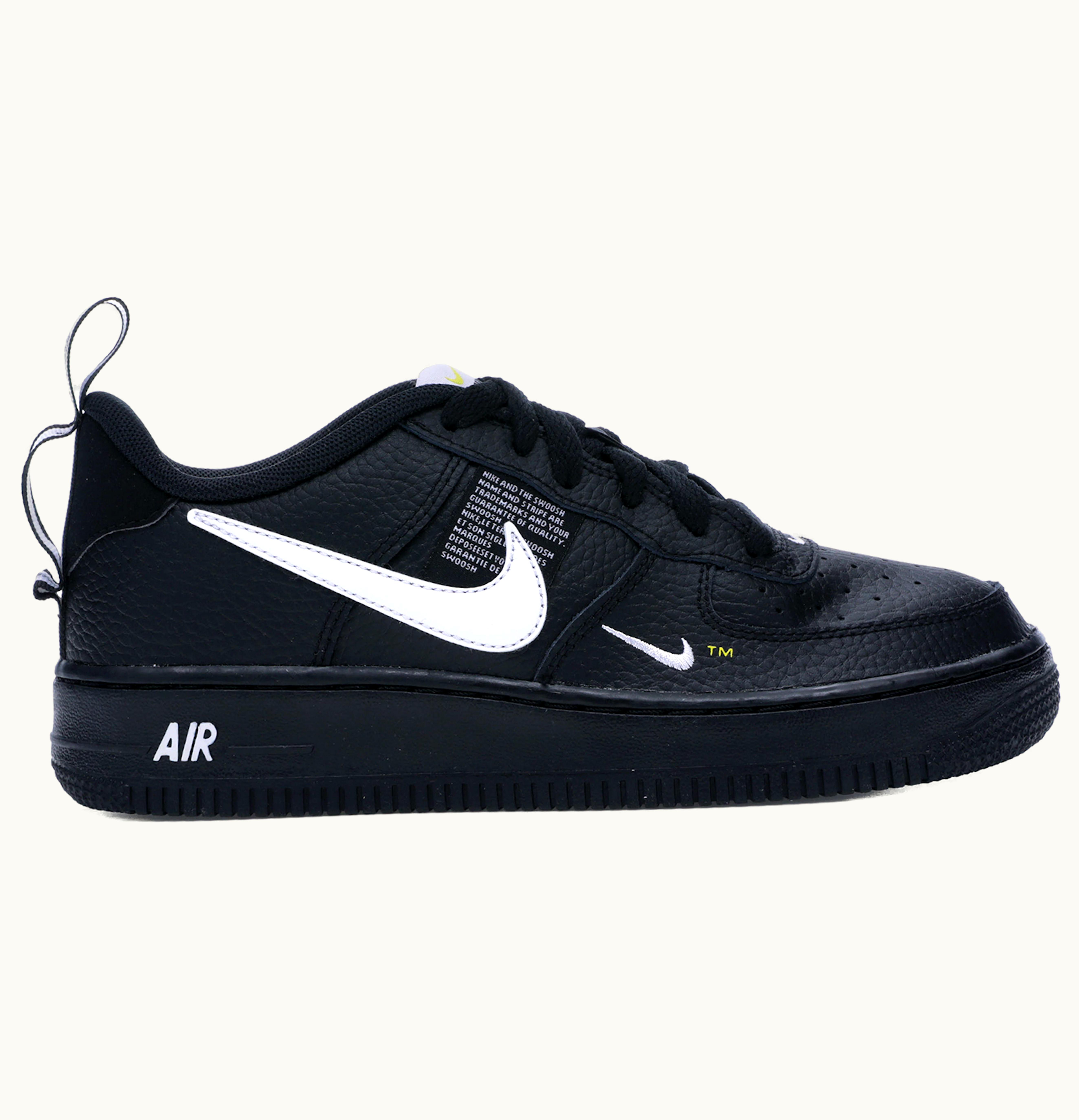 Nike Nike Air Force 1 Utility Black White GS