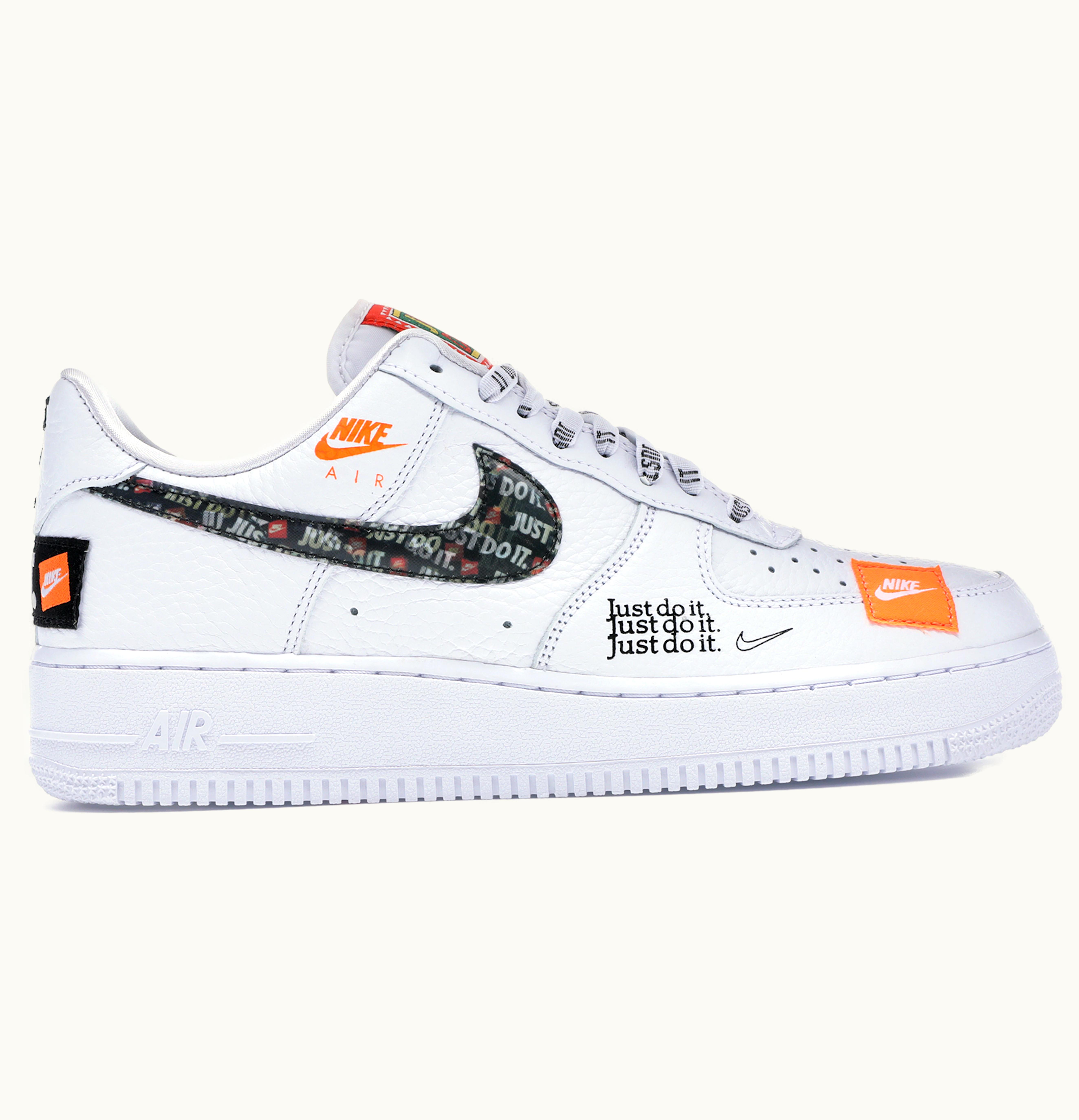 Nike Nike Air Force 1 Low Just Do It Pack White Black