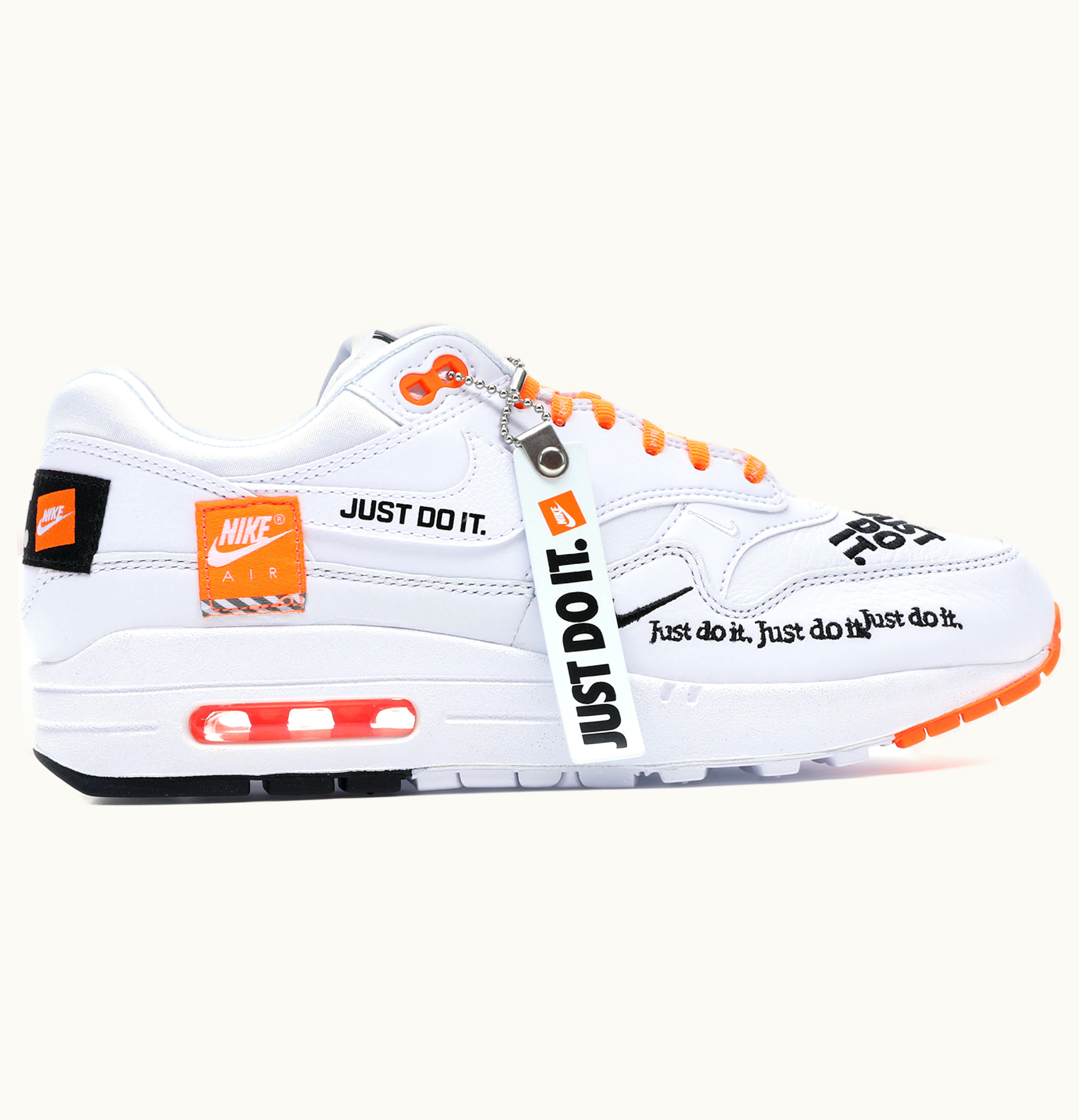 Nike Nike Air Max 1 Just Do It White W