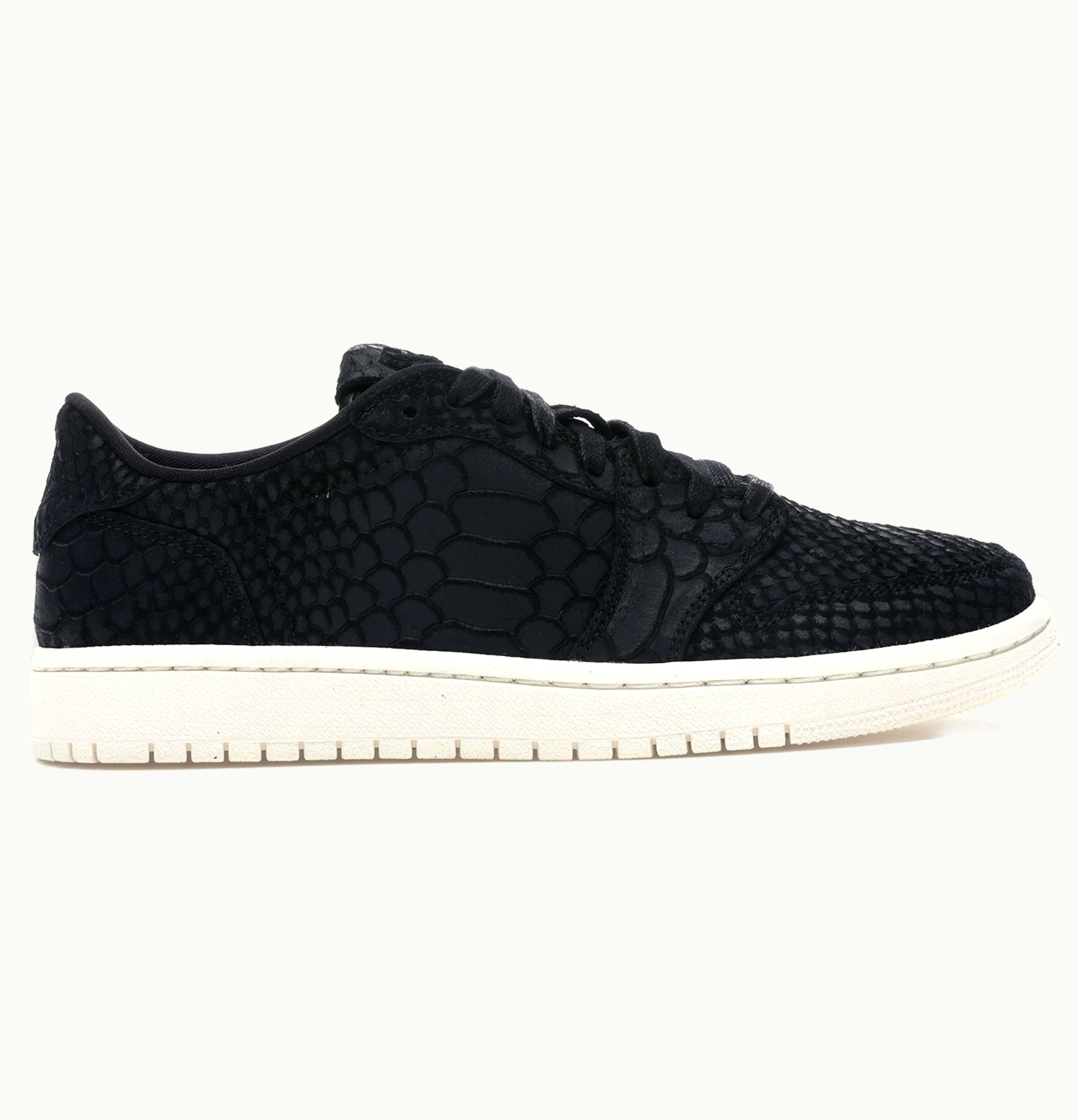 Jordan Air Jordan 1 Retro Low NS Black Python W