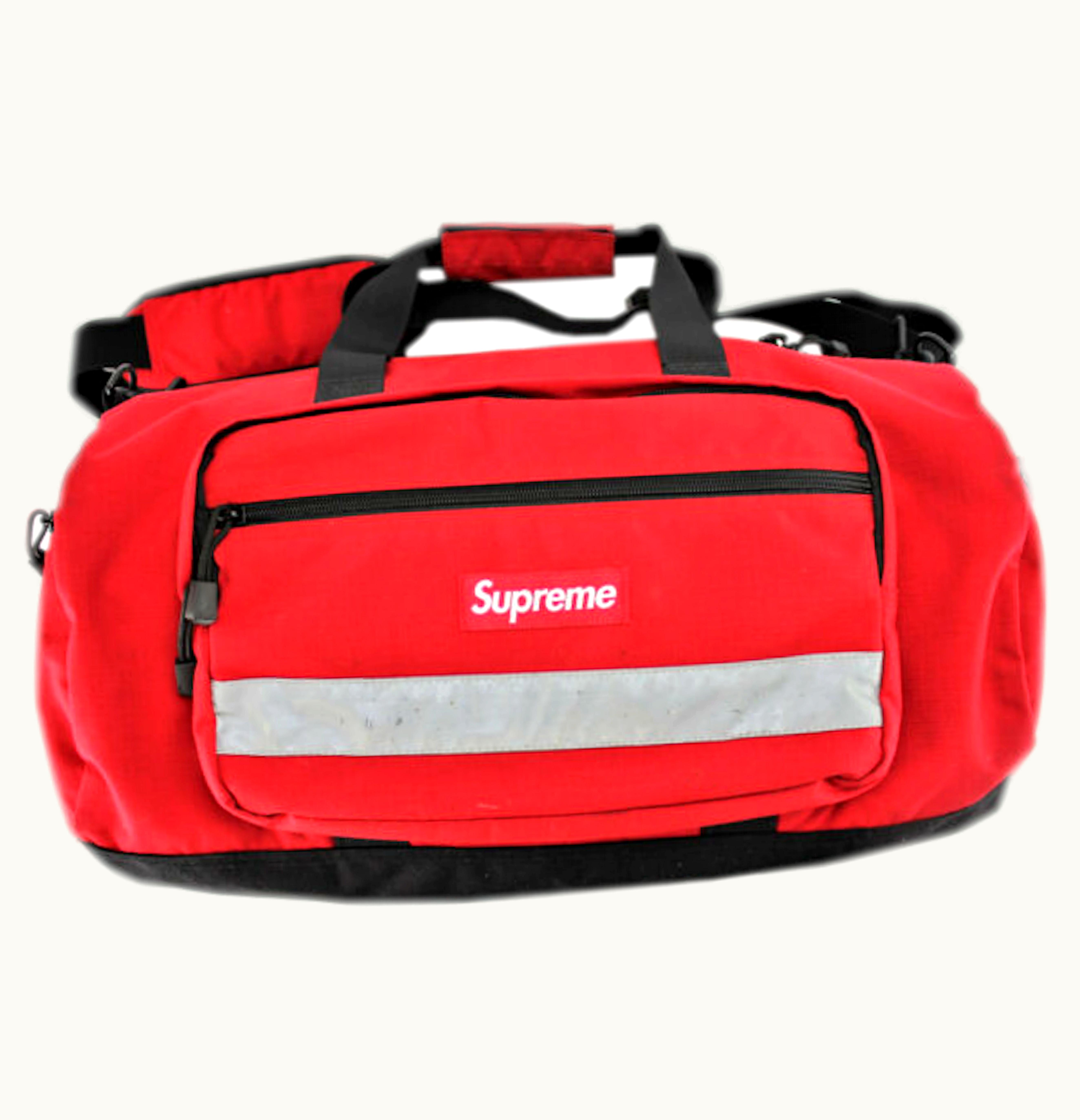 Supreme Supreme Hi Vis Duffle Bag Red