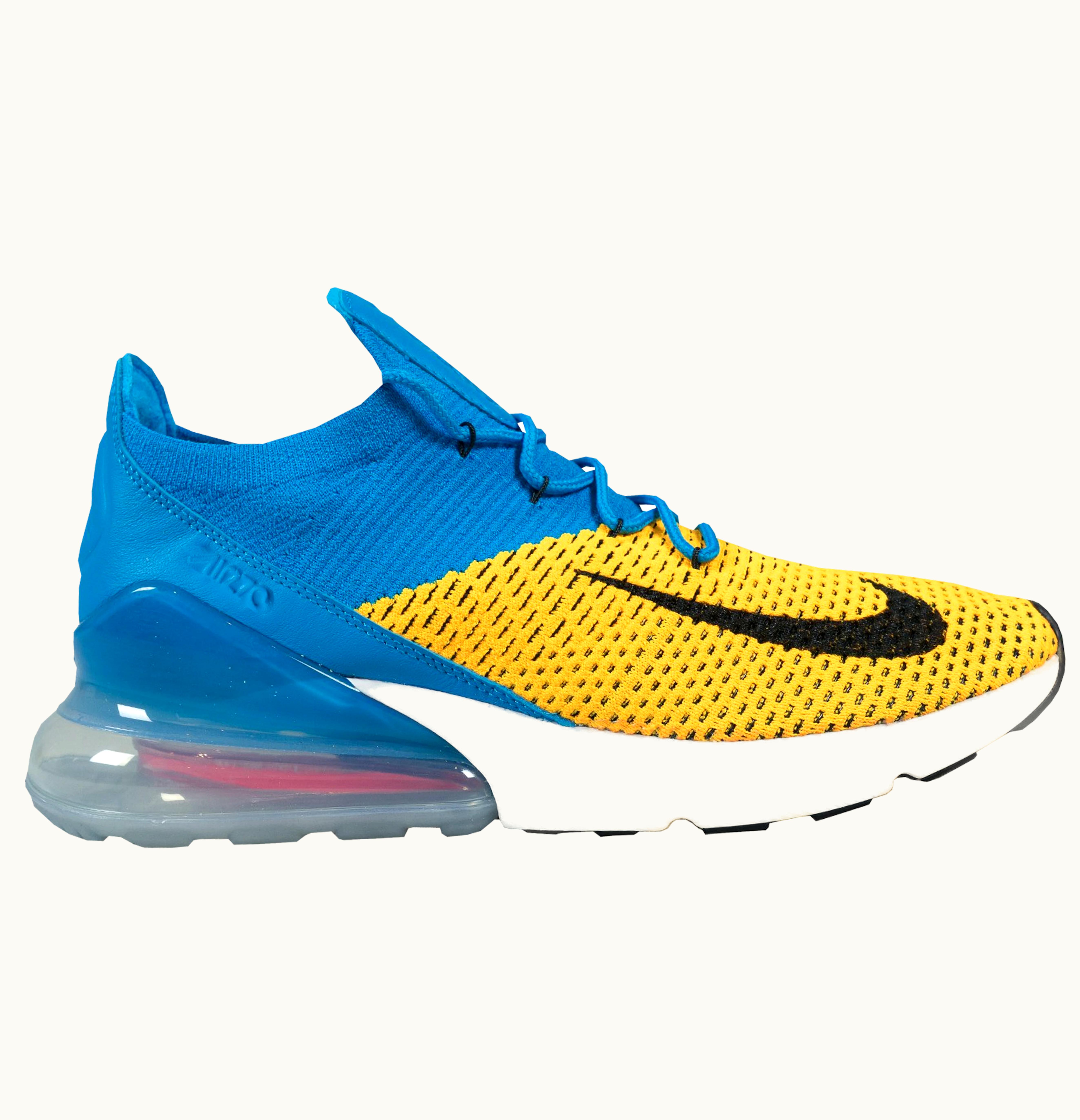 Nike Nike Air Max 270 Flyknit Laser Orange Blue Orbit