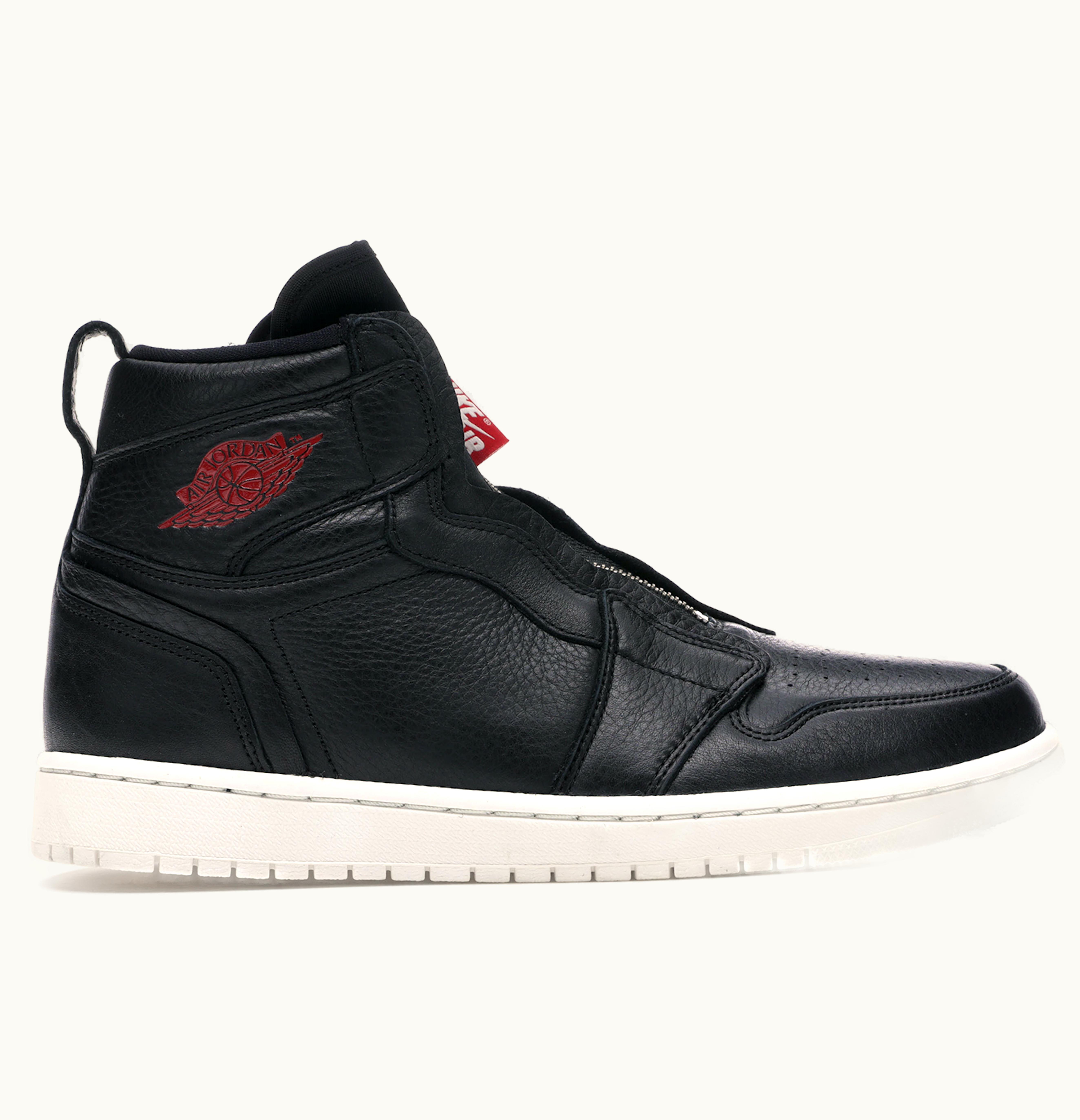 Jordan Air Jordan 1 Retro High Zip Black Gym Red Phantom W