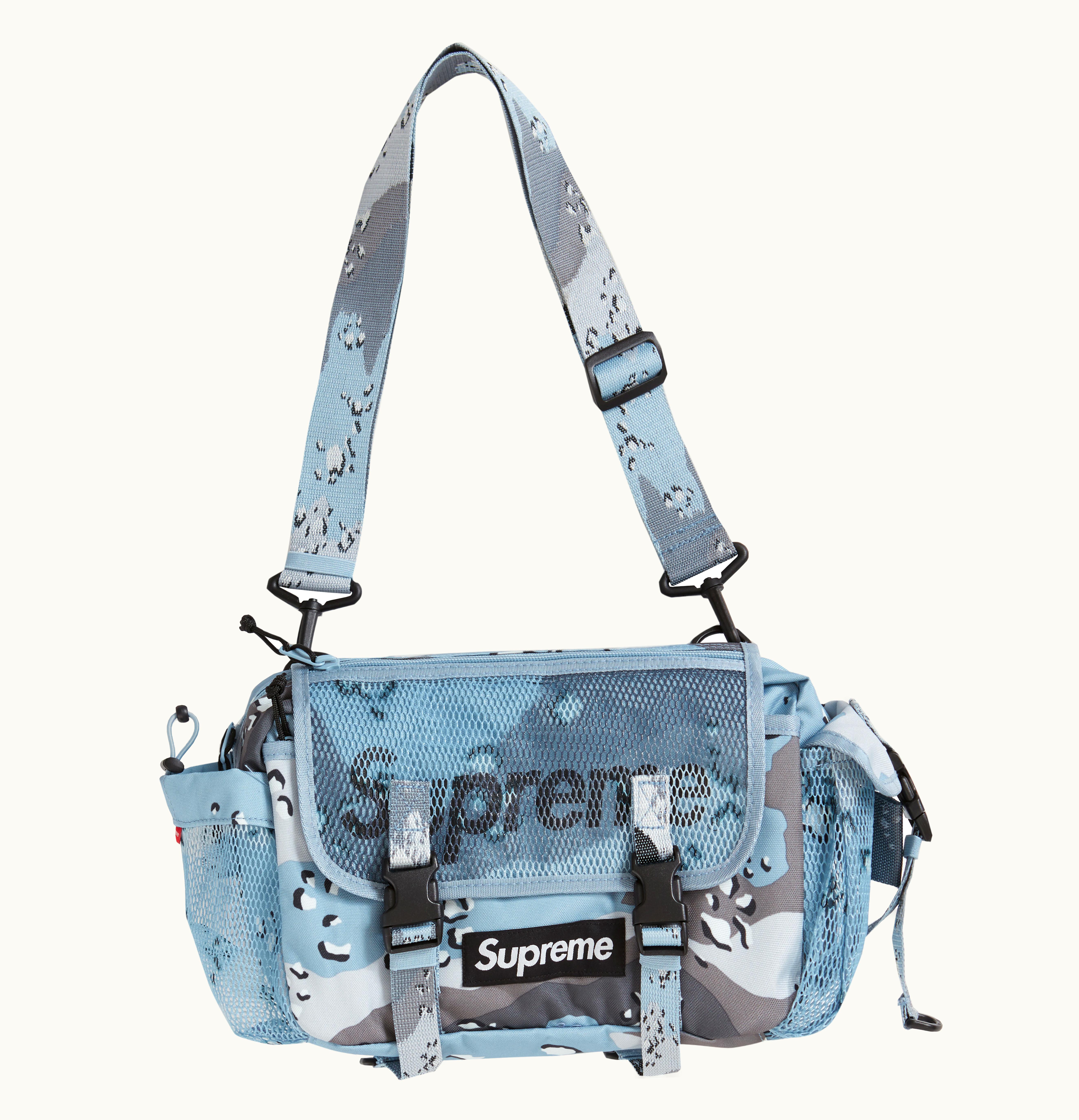 Supreme Supreme Waist Bag SS20 Blue Desert Camo