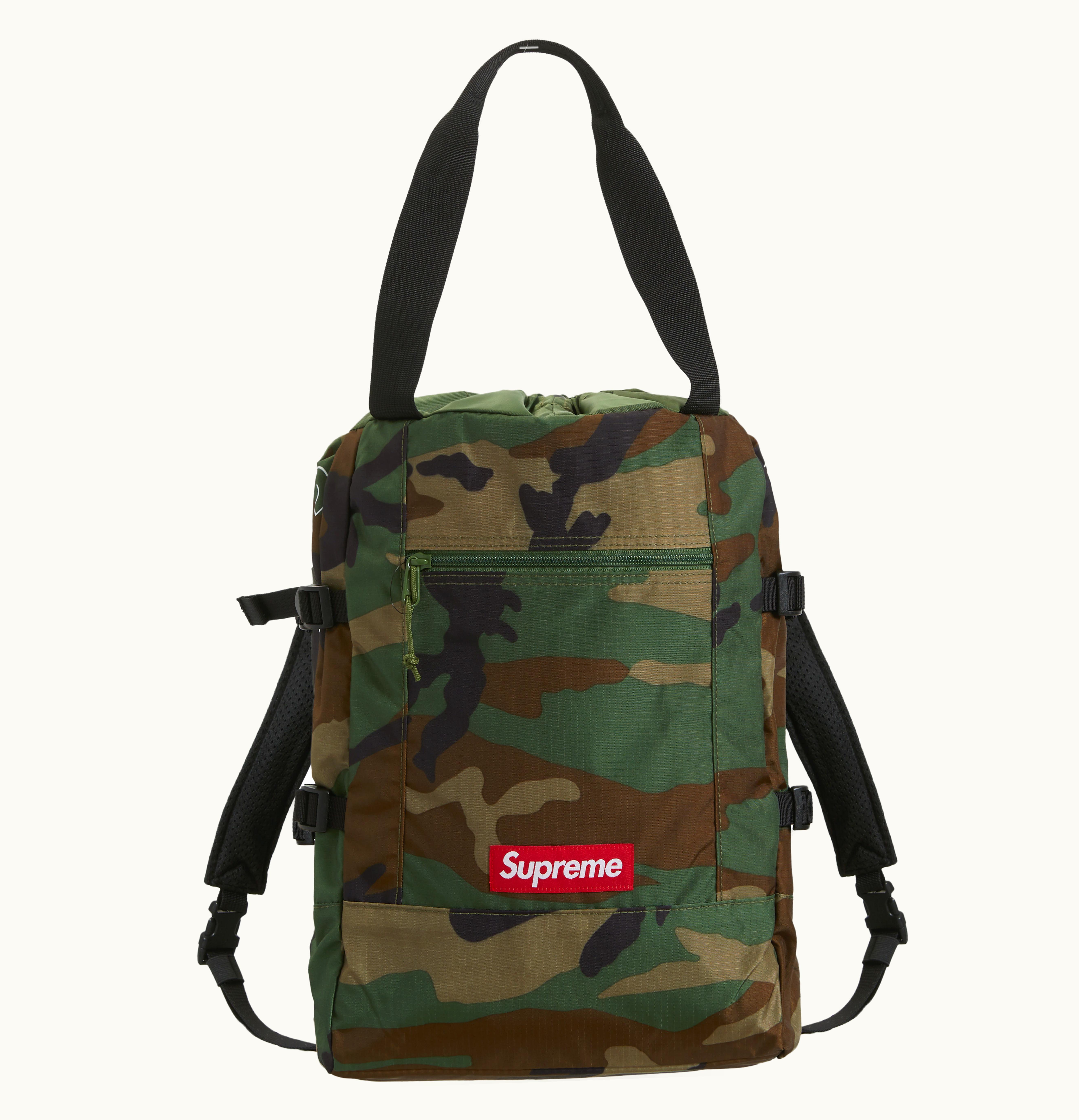 Supreme Supreme Tote Backpack Woodland Camo