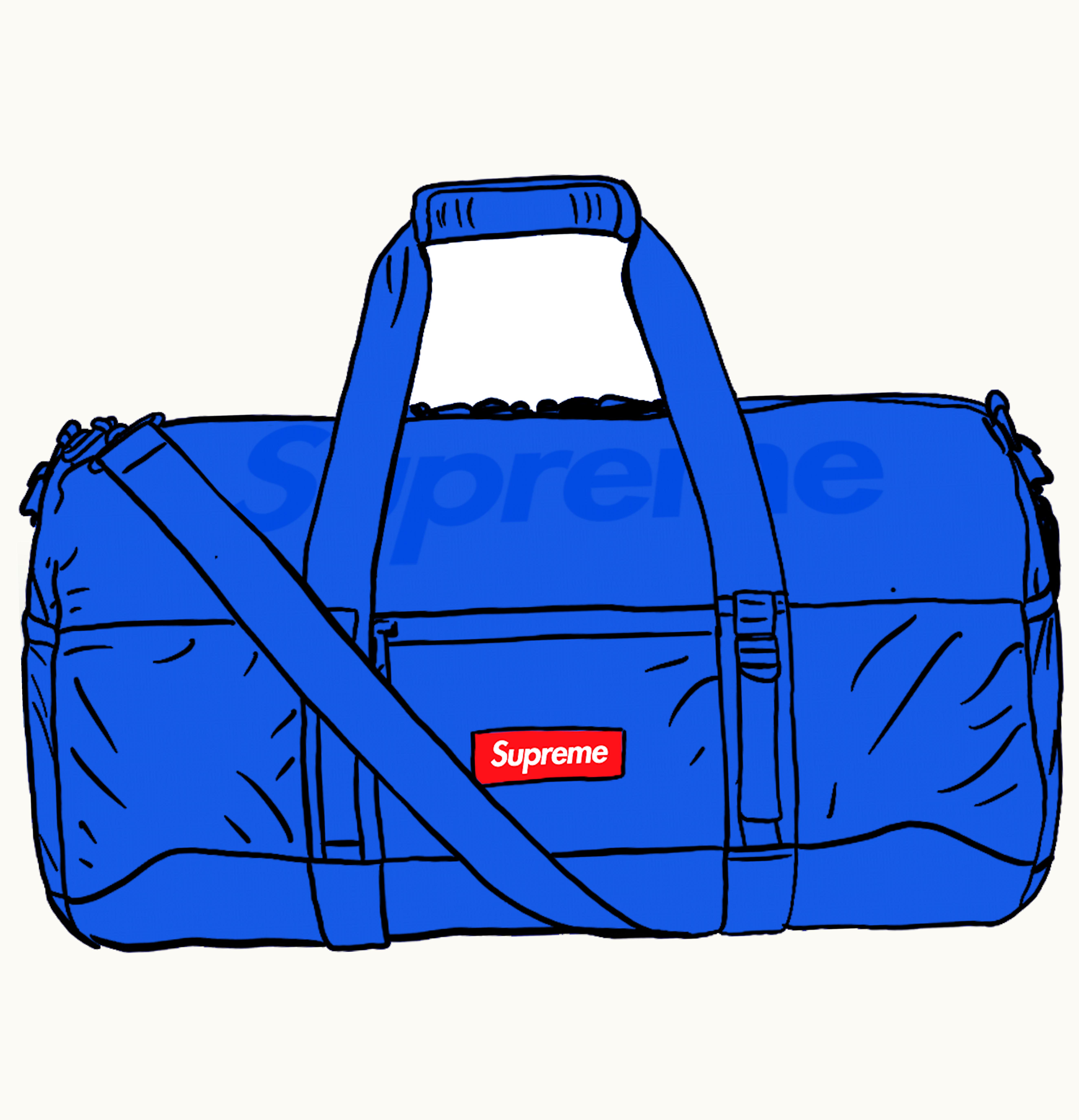 Supreme Supreme Duffle Bag SS21 Royal
